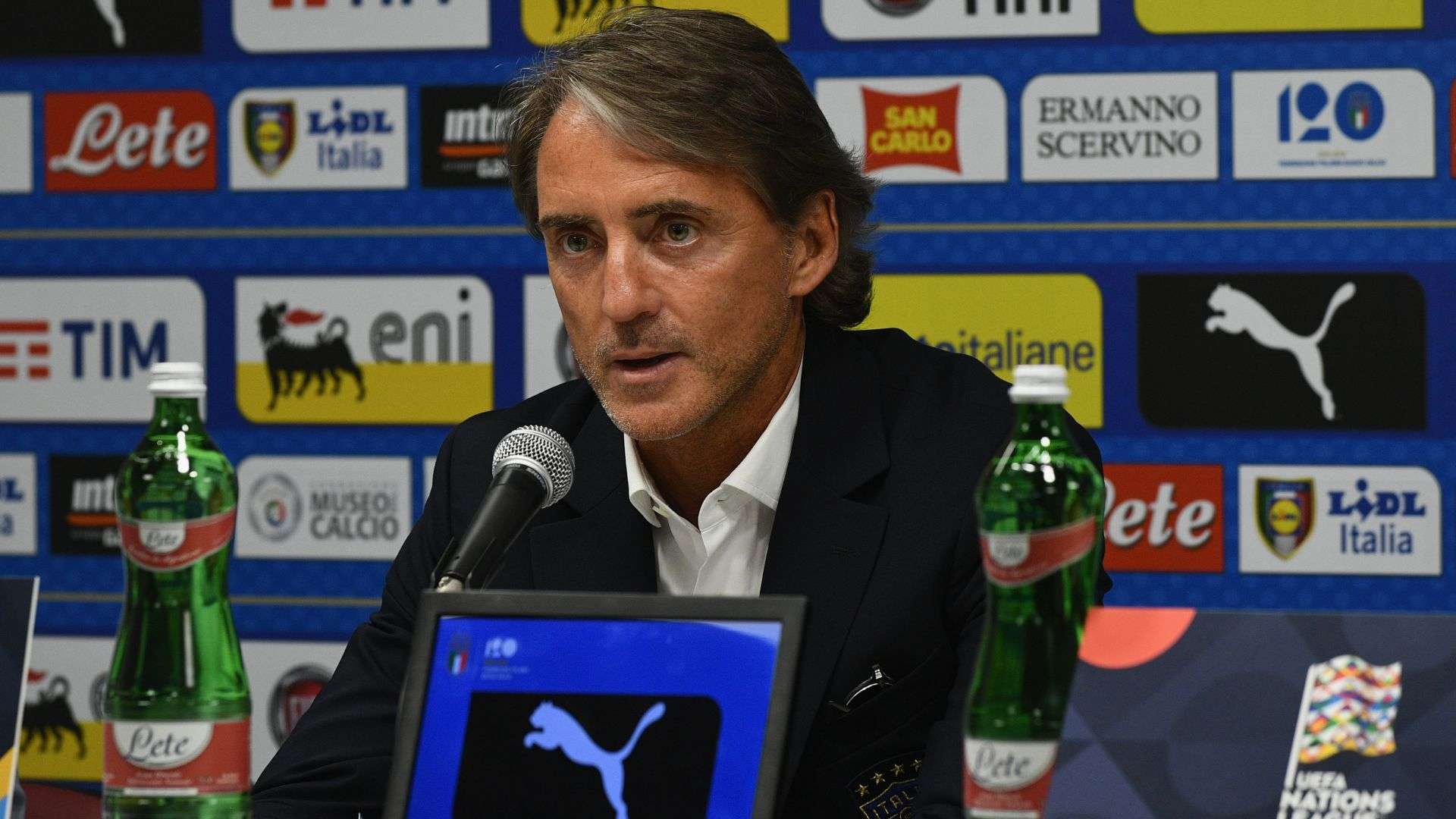 Roberto Mancini Italy press conference 06092018