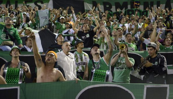 Hinchas Atlético Nacional -Rosario