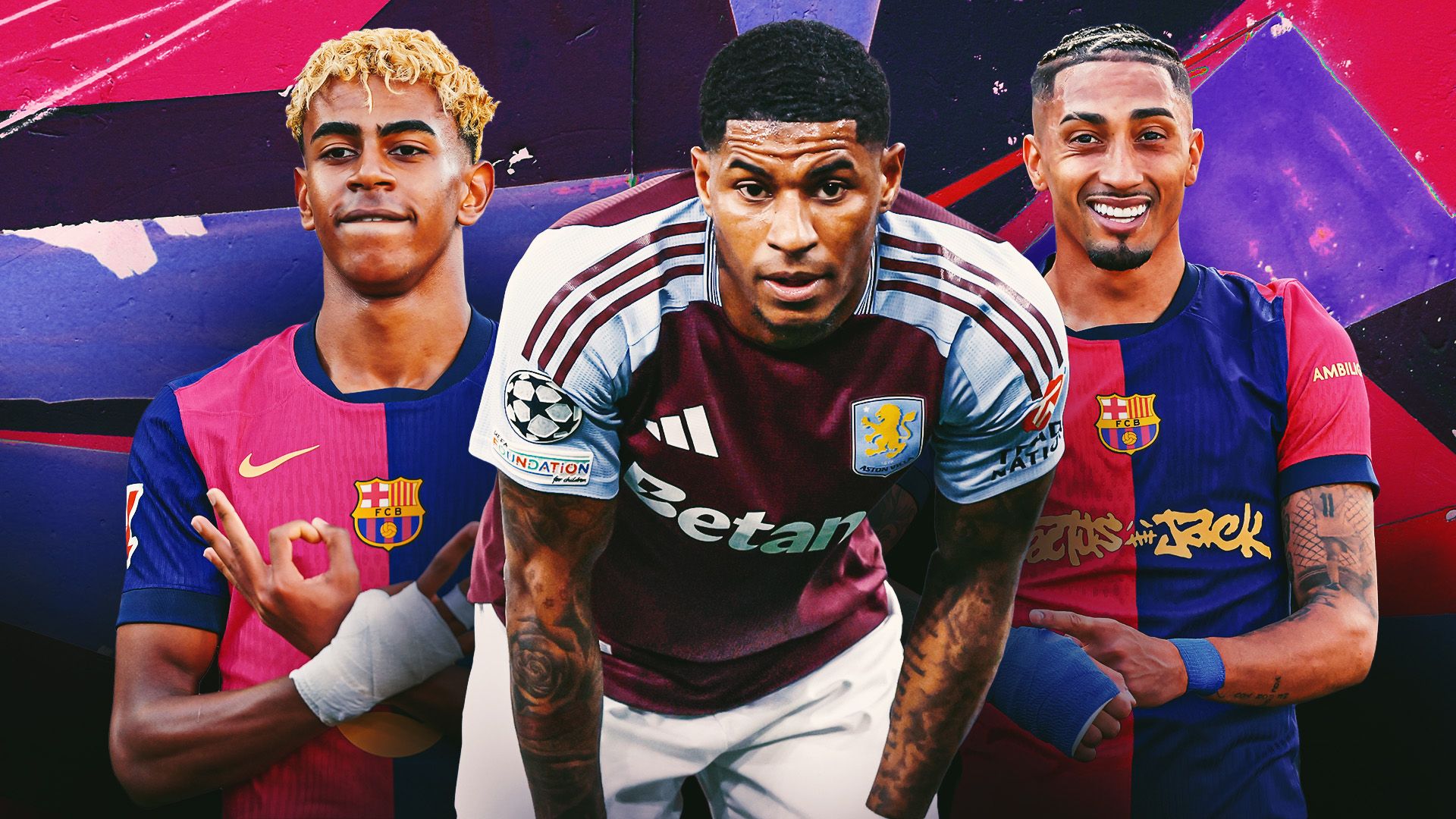 Marcus Rashford Barcelona GFX 