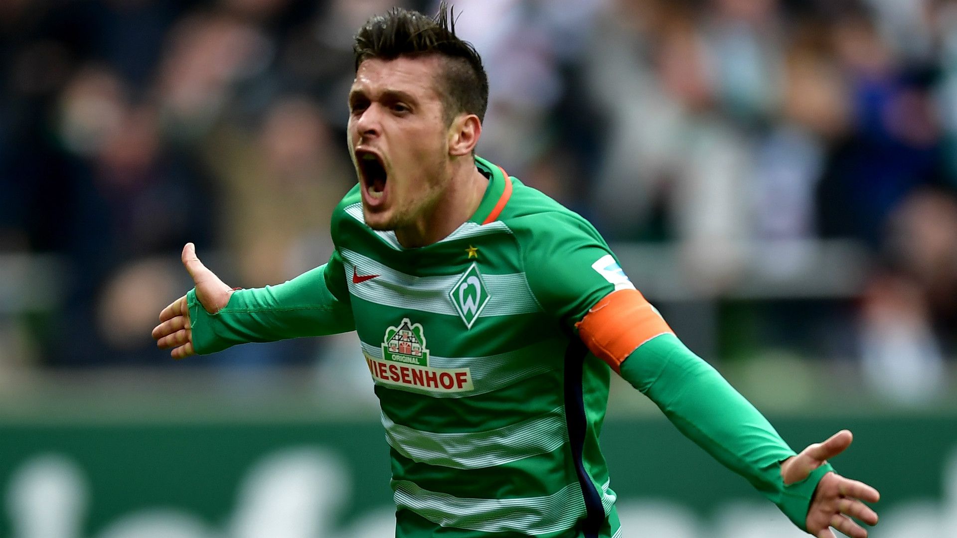 ZLATKO JUNUZOVIC WERDER BREMEN GERMAN BUNDESLIGA 18032017