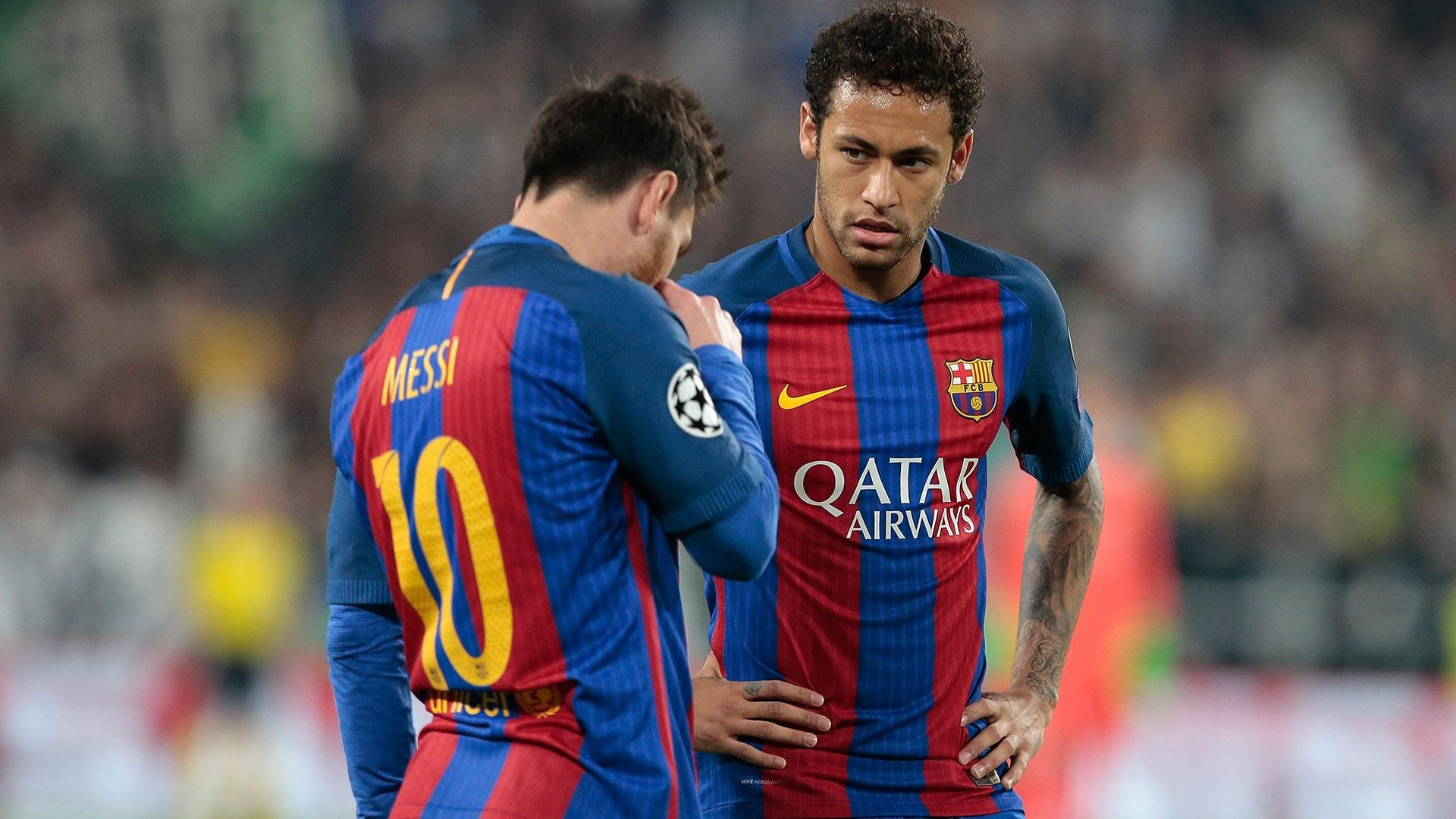Messi Neymar Juventus Barcellona Champions League