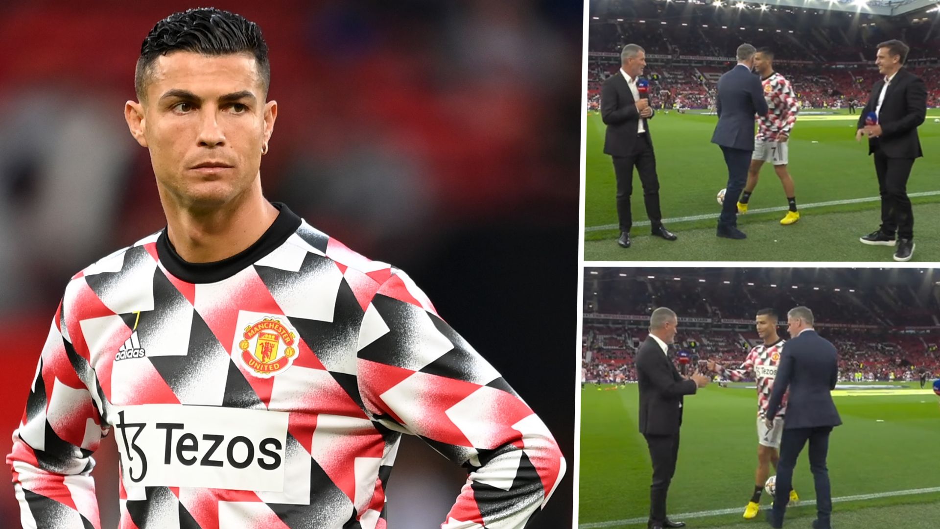 Cristiano Ronaldo Manchester United vs Liverpool GFX