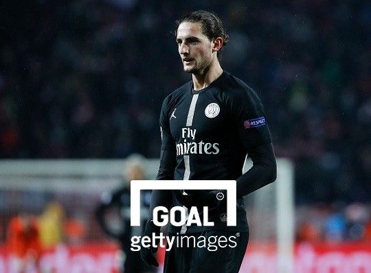 PSG 미드필더 아드리안 라비오. 사진=게티이미지