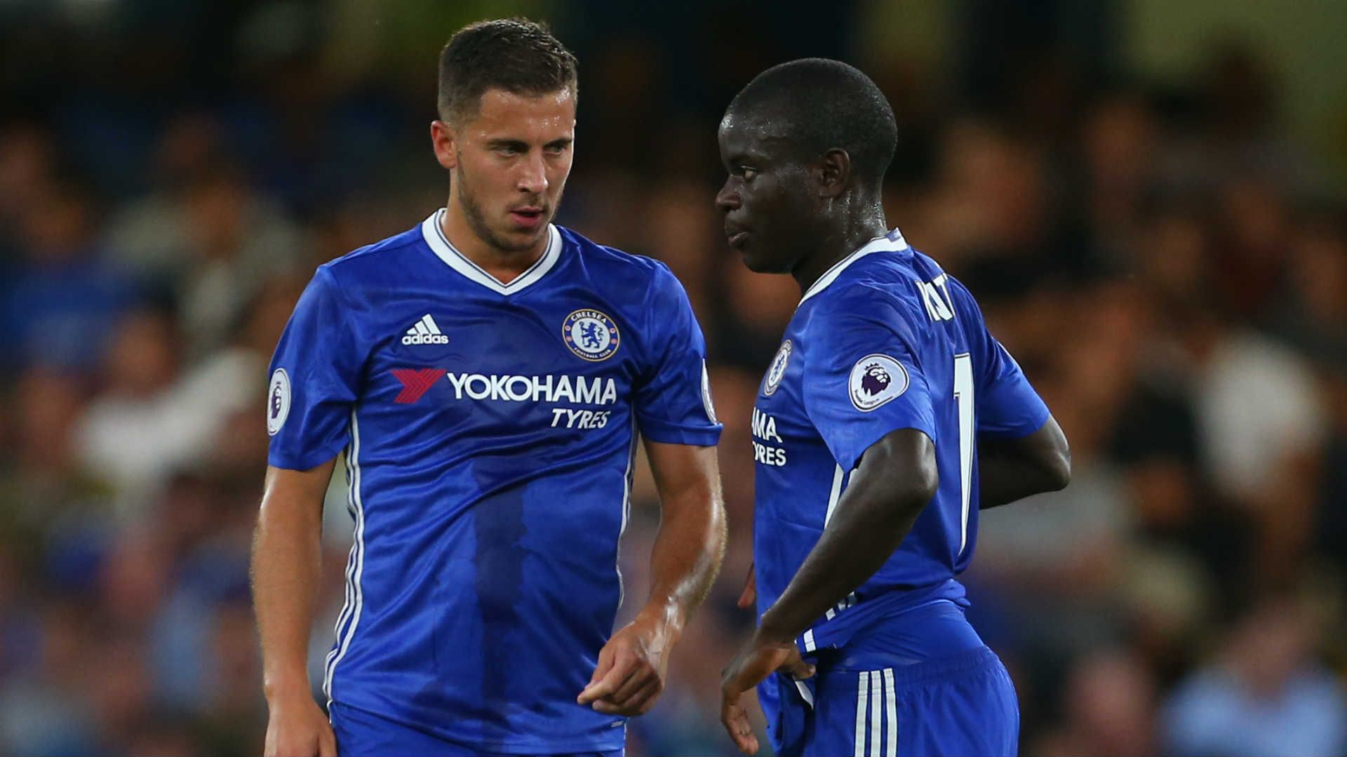 2018-07-09 Eden Hazard Ngolo Kante