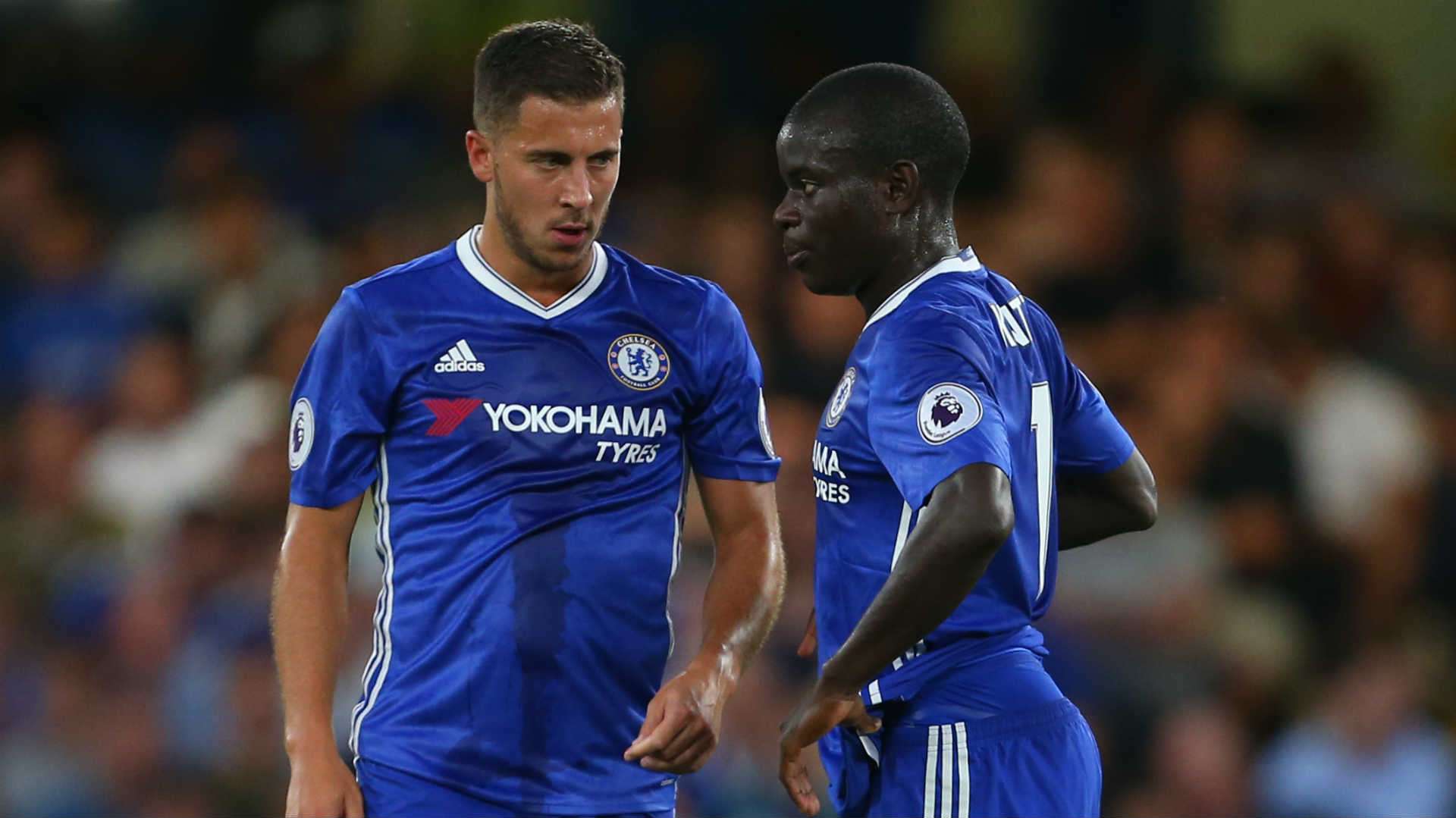 2018-07-09 Eden Hazard Ngolo Kante