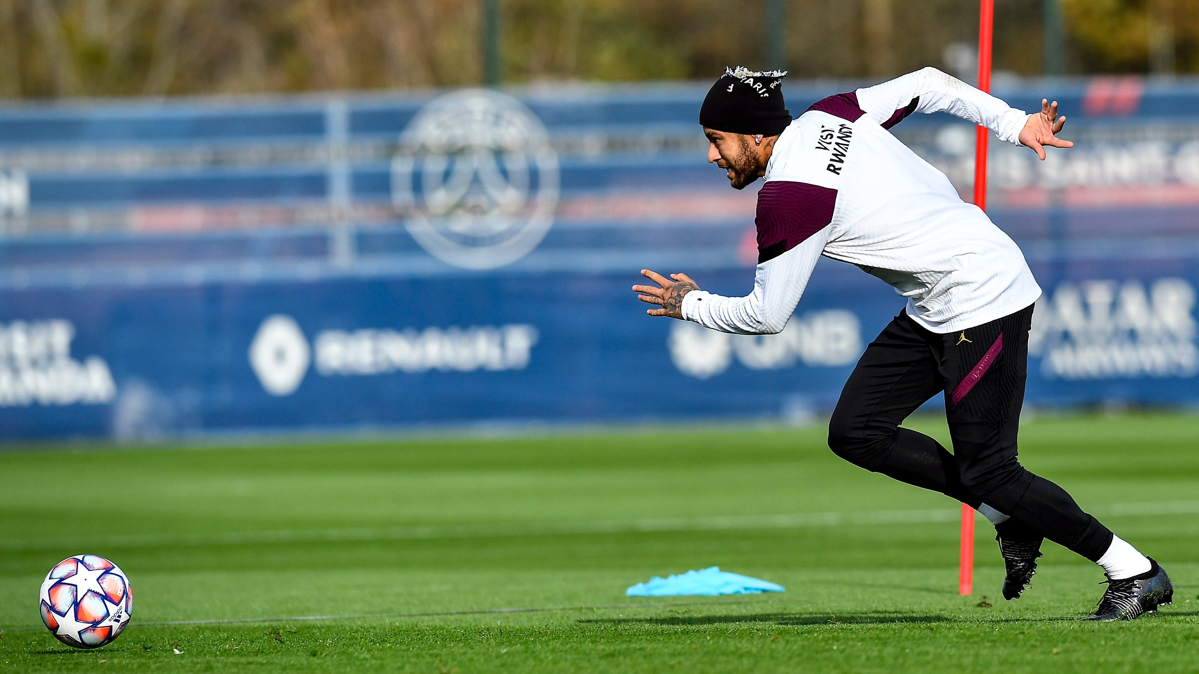 Neymar PSG Training UCL 2020