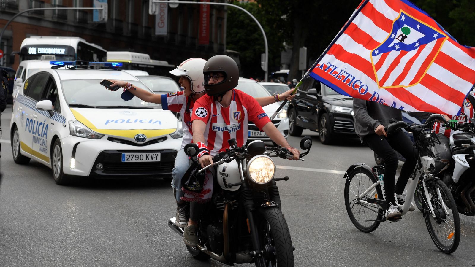 Afición del Atlético de Madrid