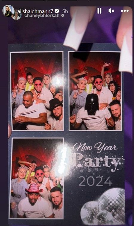 Alisha Lehmann New Year's Eve