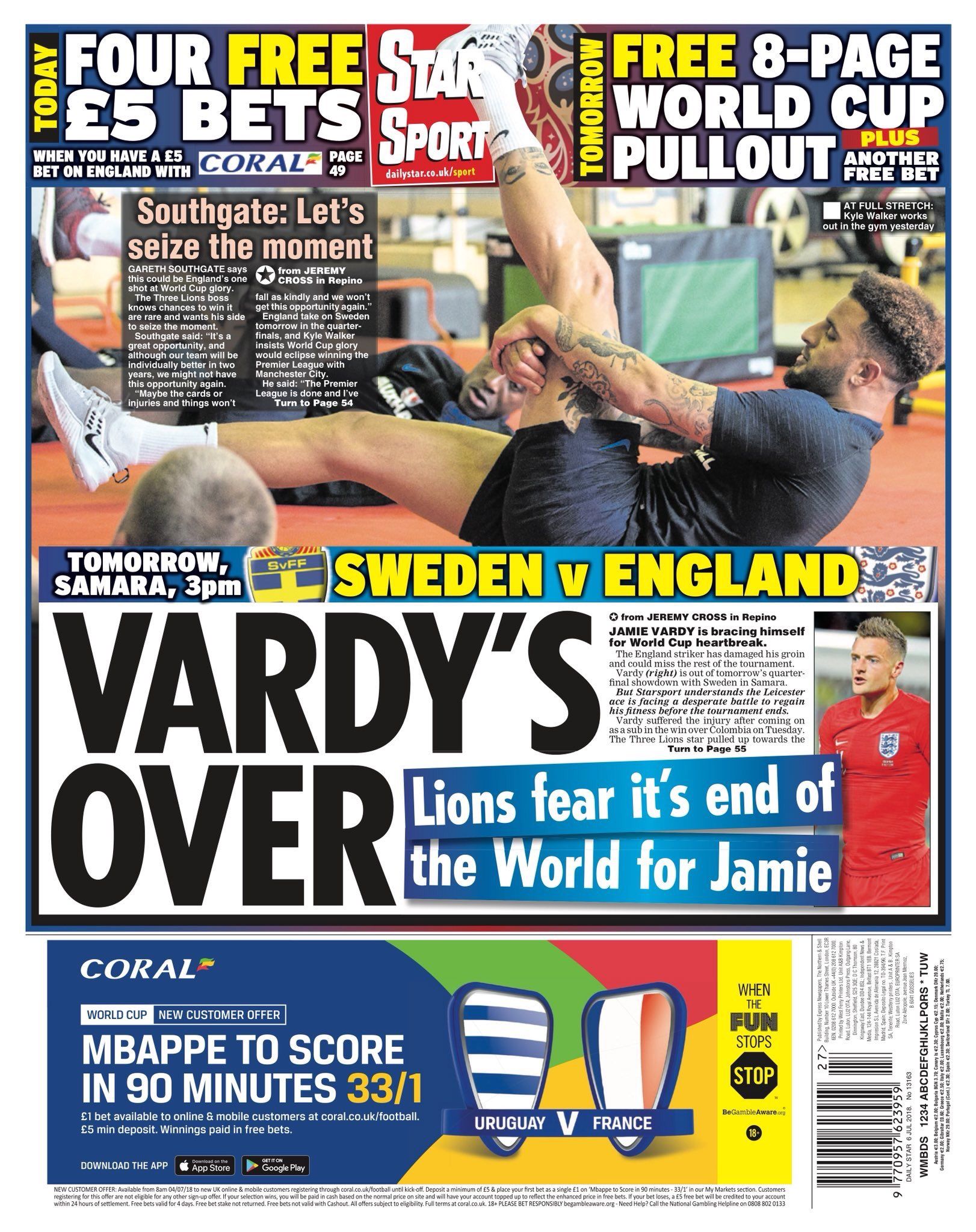 صحف كأس العالم