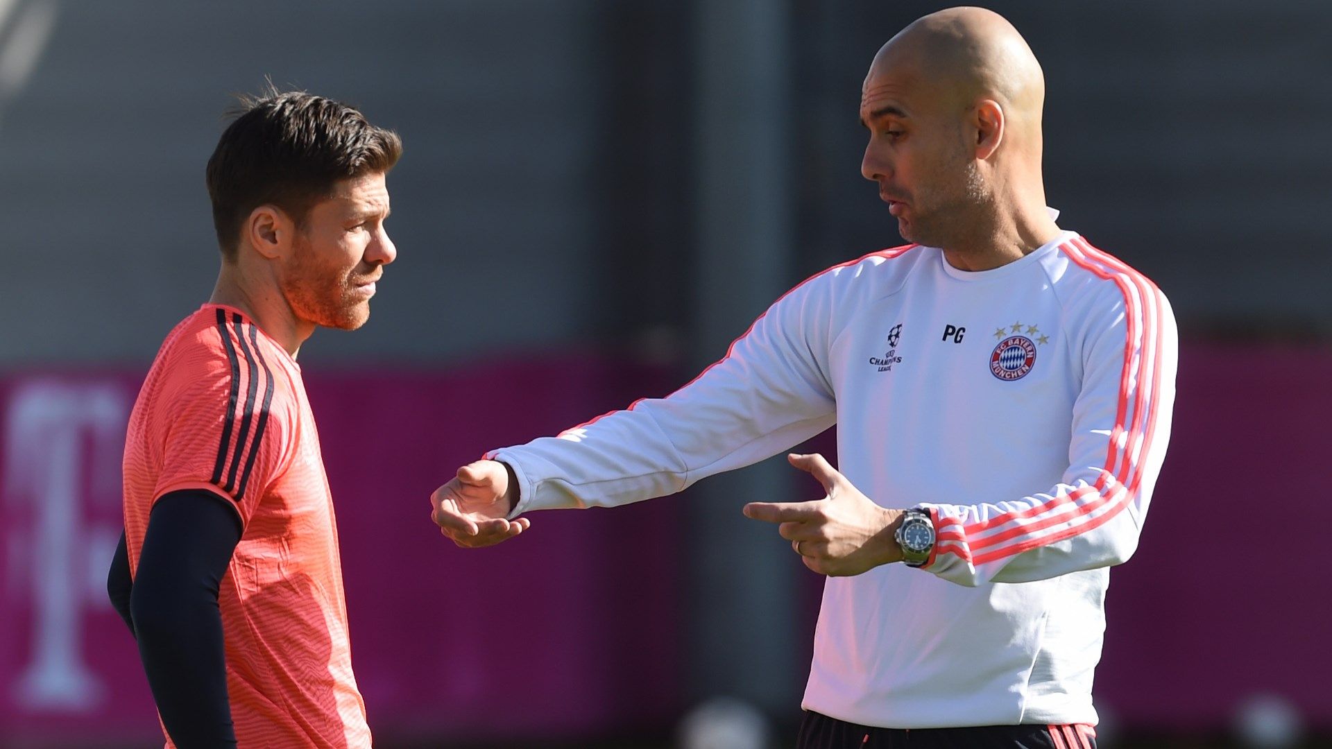 Xabi Alonso Pep Guardiola Bayern Munich