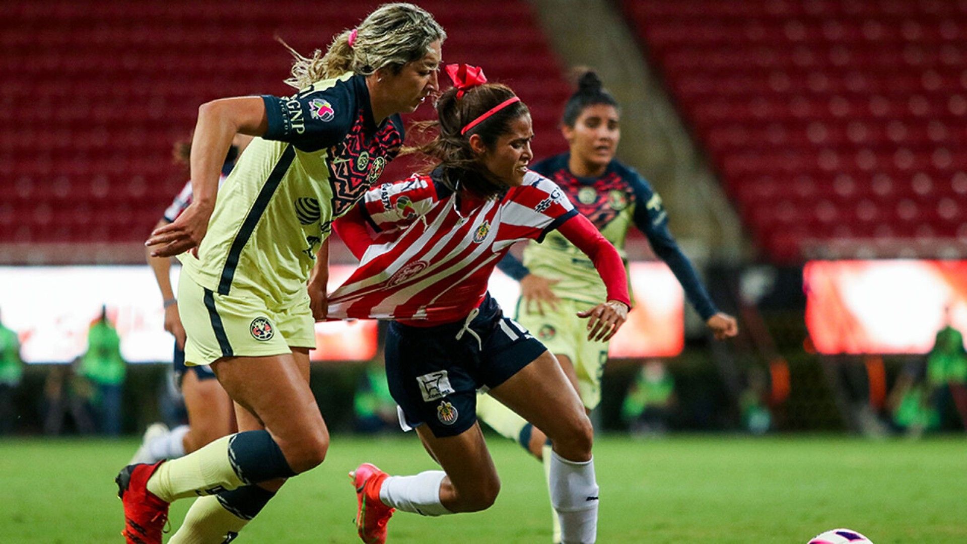 Jocelyn Orejel Joseline Montoya Chivas América Femenil Apertura 2021