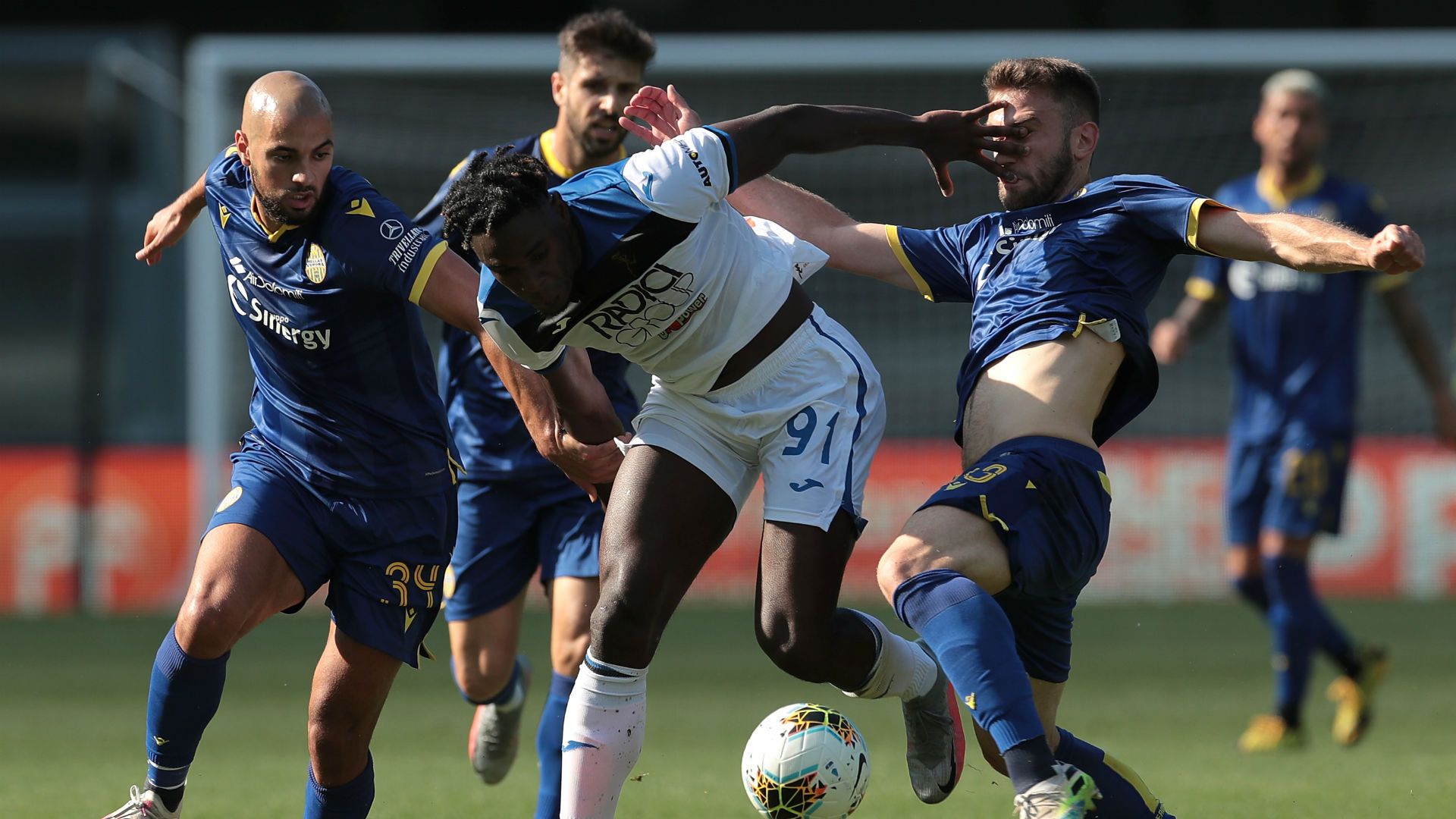 Duvan Zapata Verona Atalanta