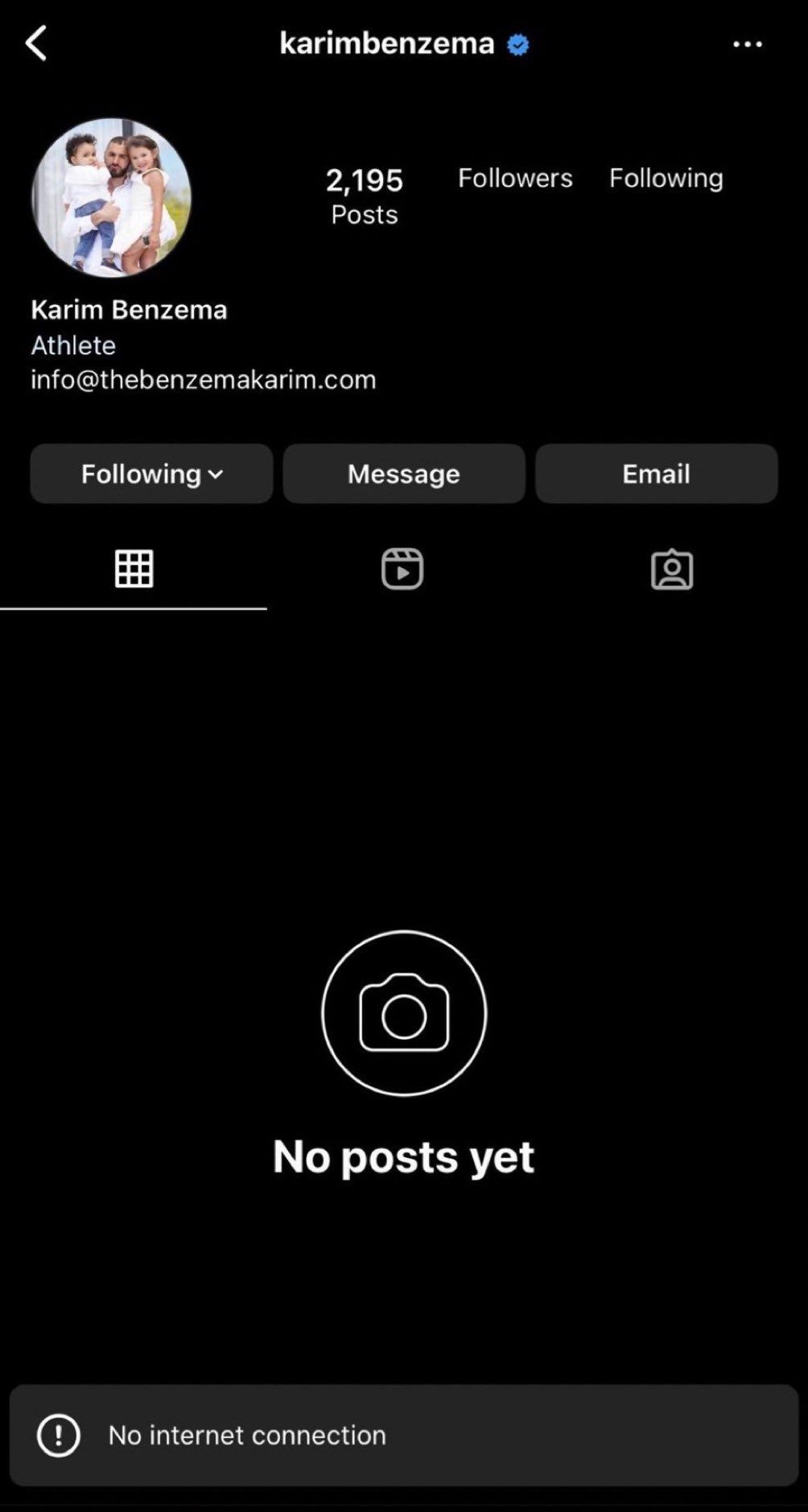 Karim Benzema instagram