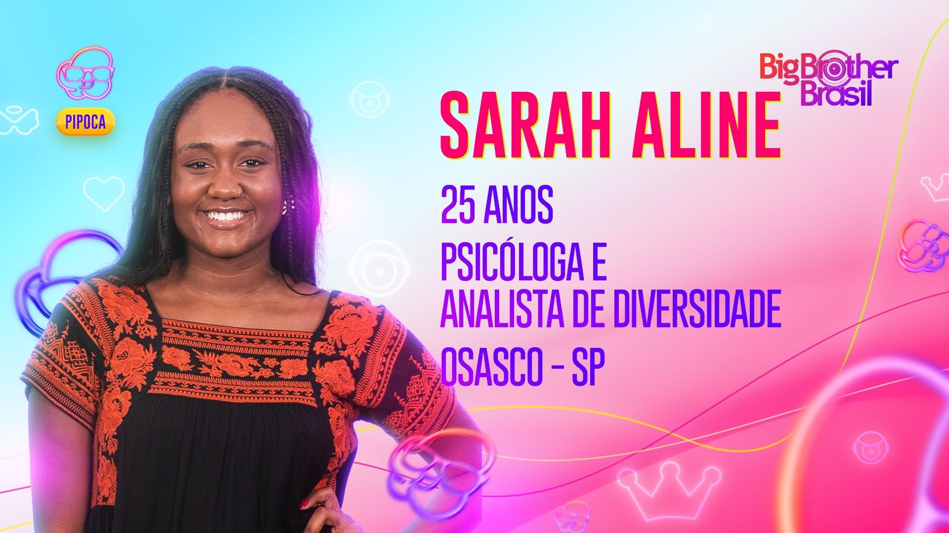 BBB 23 Sarah Aline Pipoca