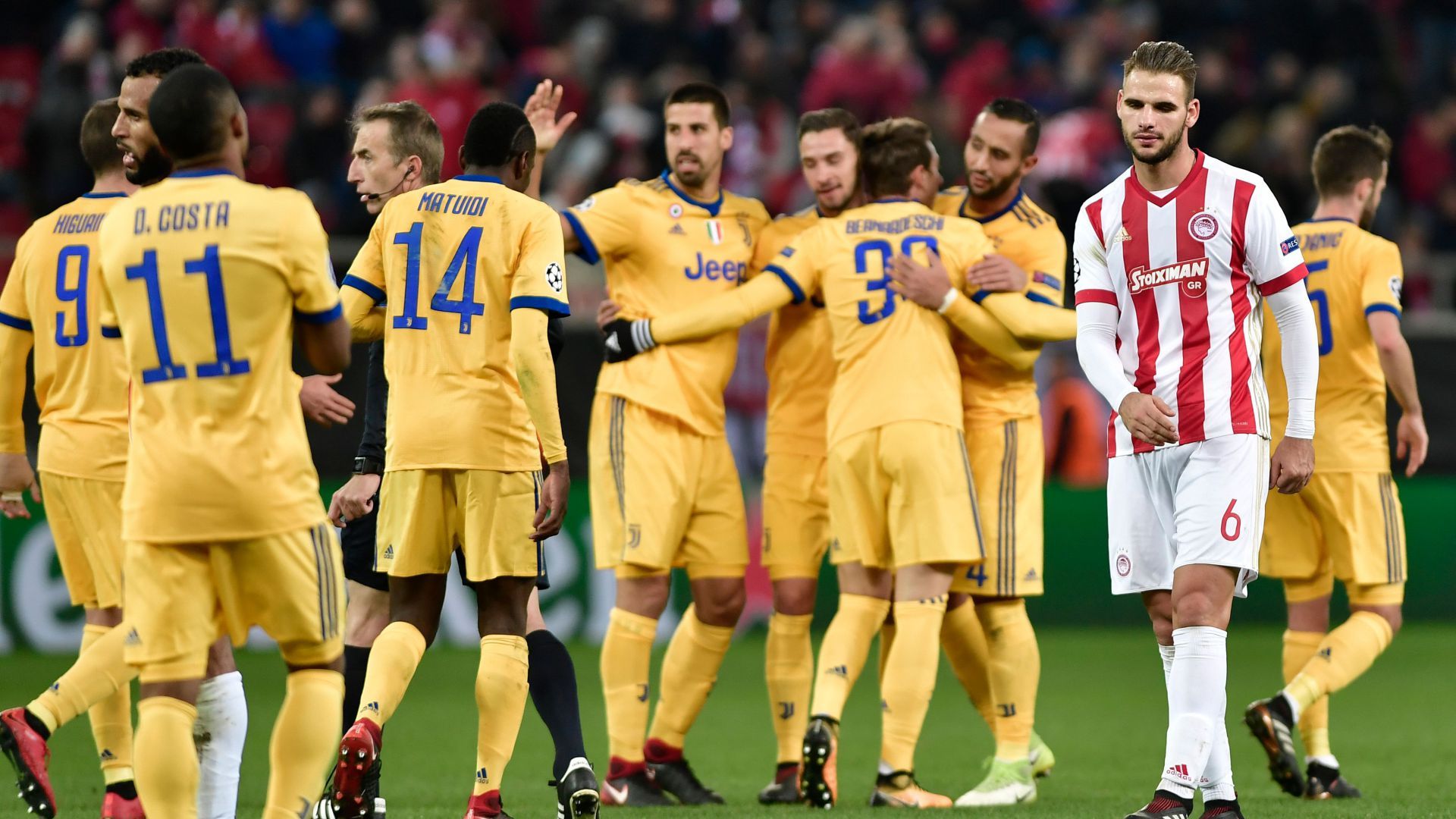 Olympiacos Juventus UCL 05122017