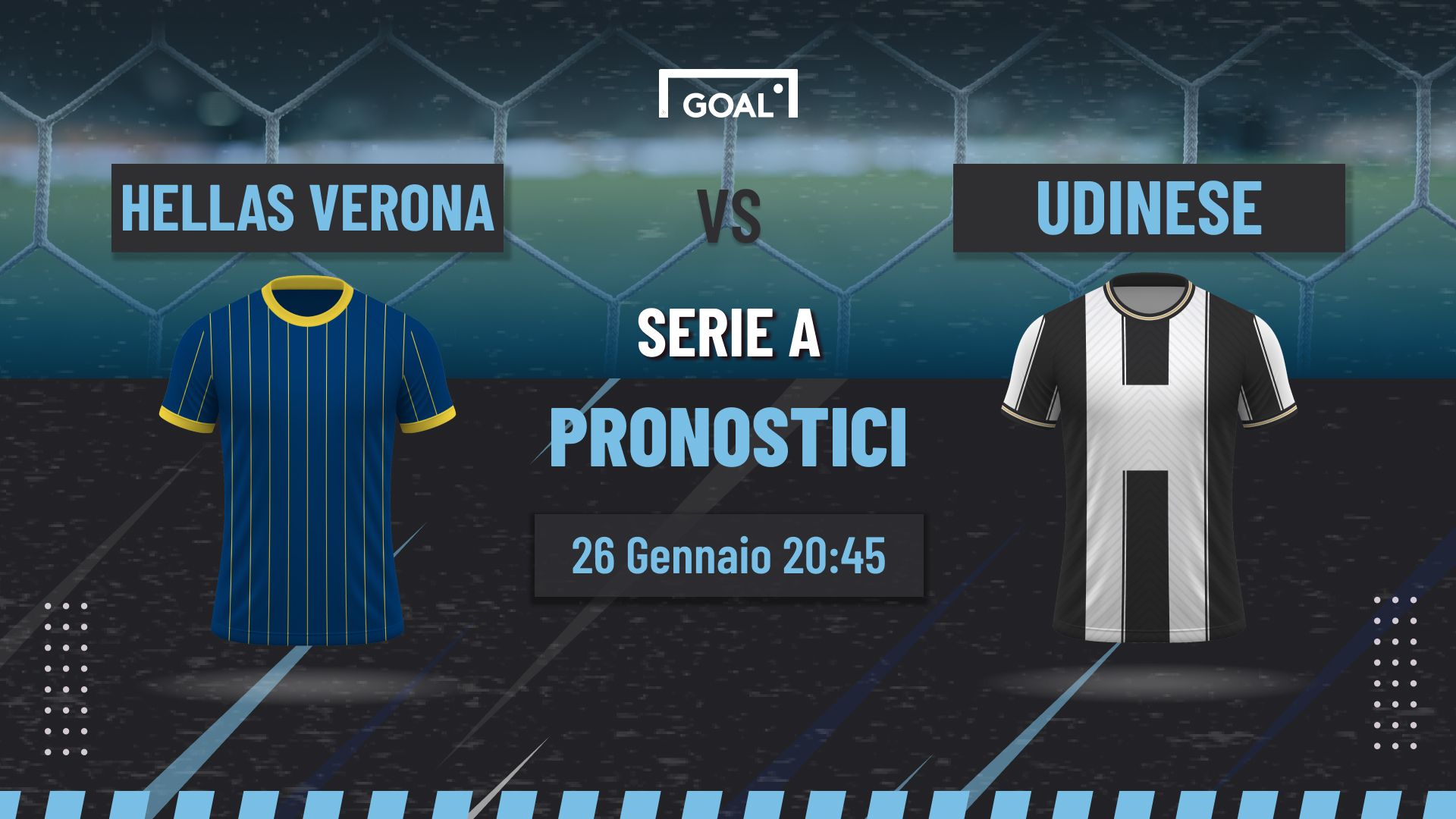 Pronostici Hellas Verona - Udinese