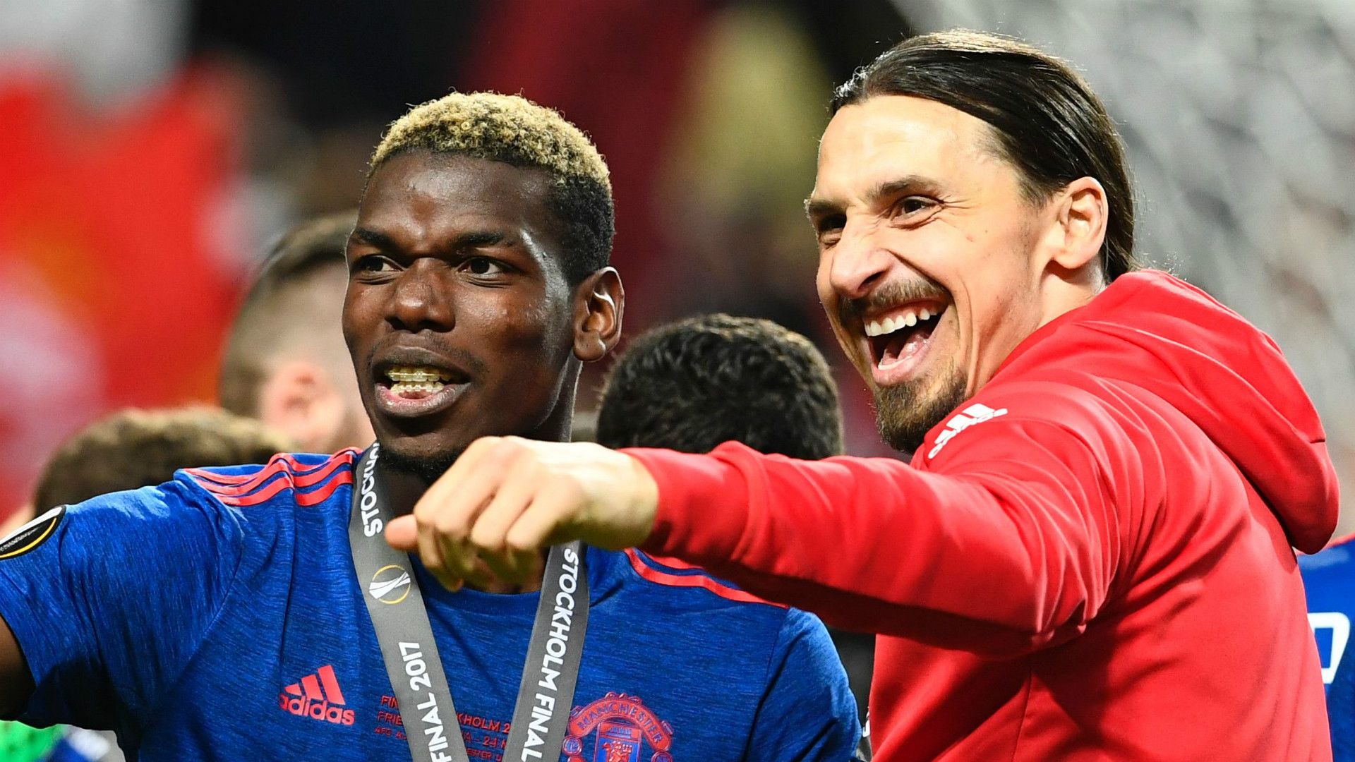 Paul Pogba Zlatan Ibrahimovic Manchester United