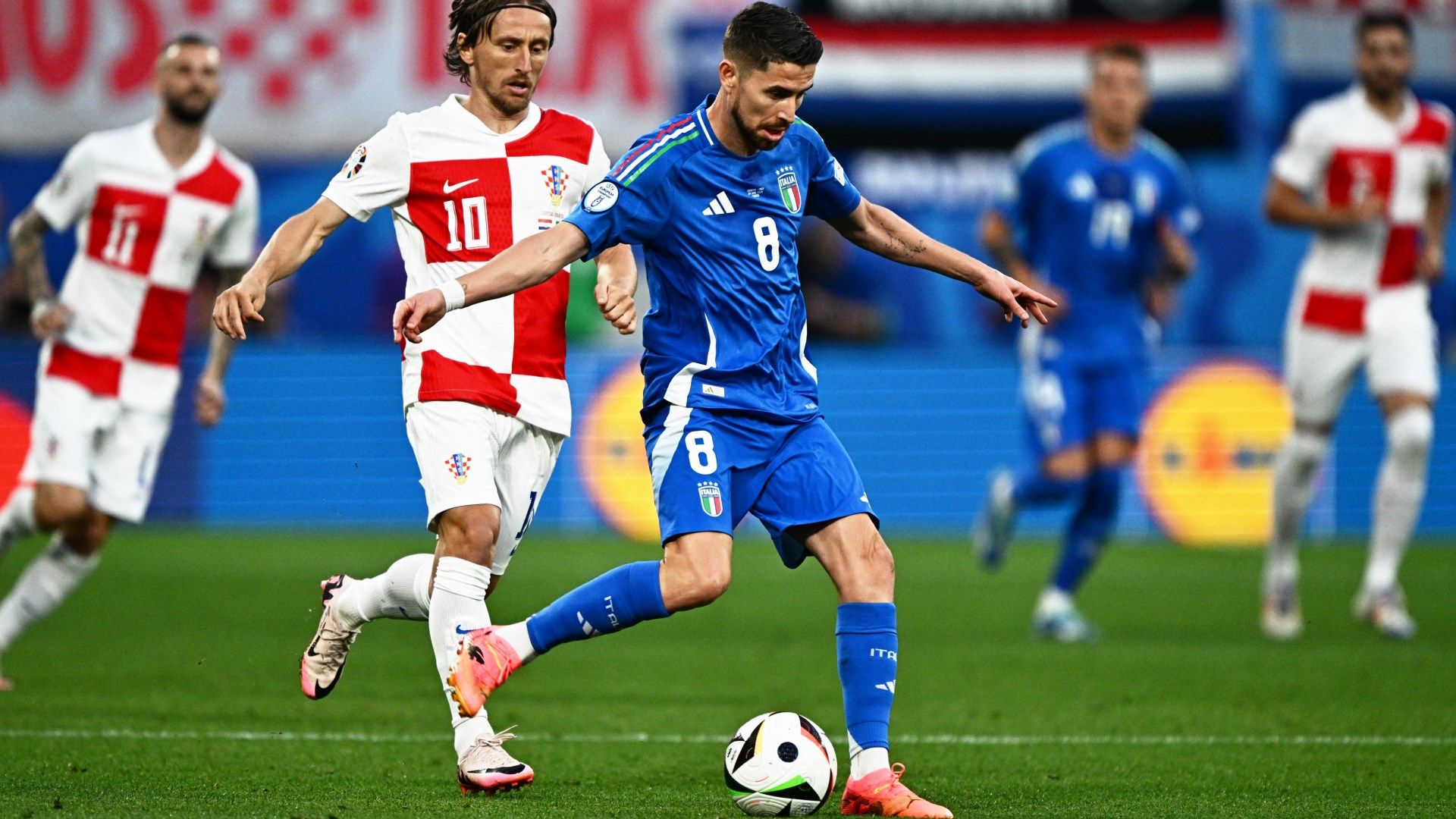 Jorginho Italy Croatia Euro 2024