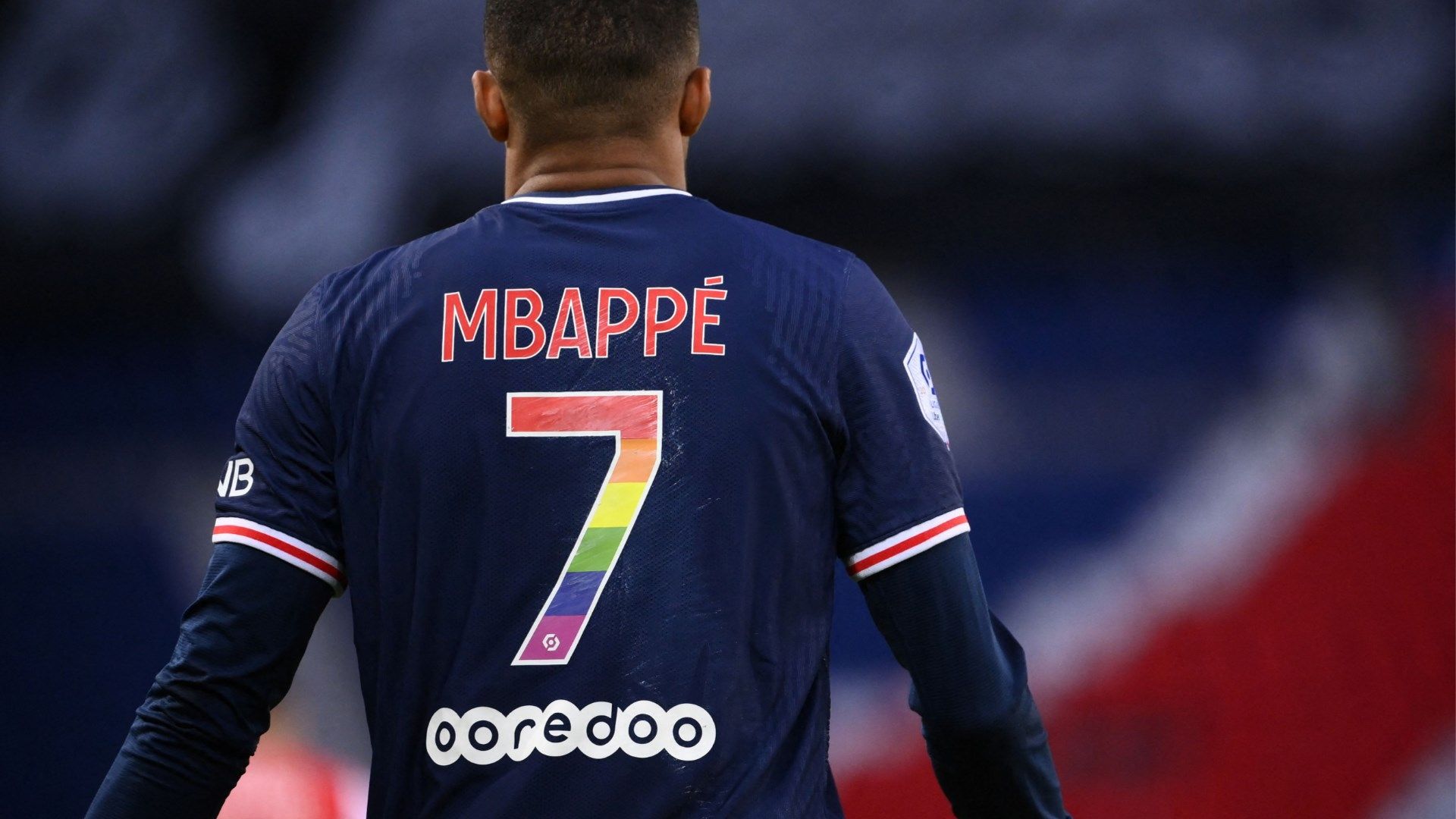 Kylian Mbappe PSG rainbow number 2021