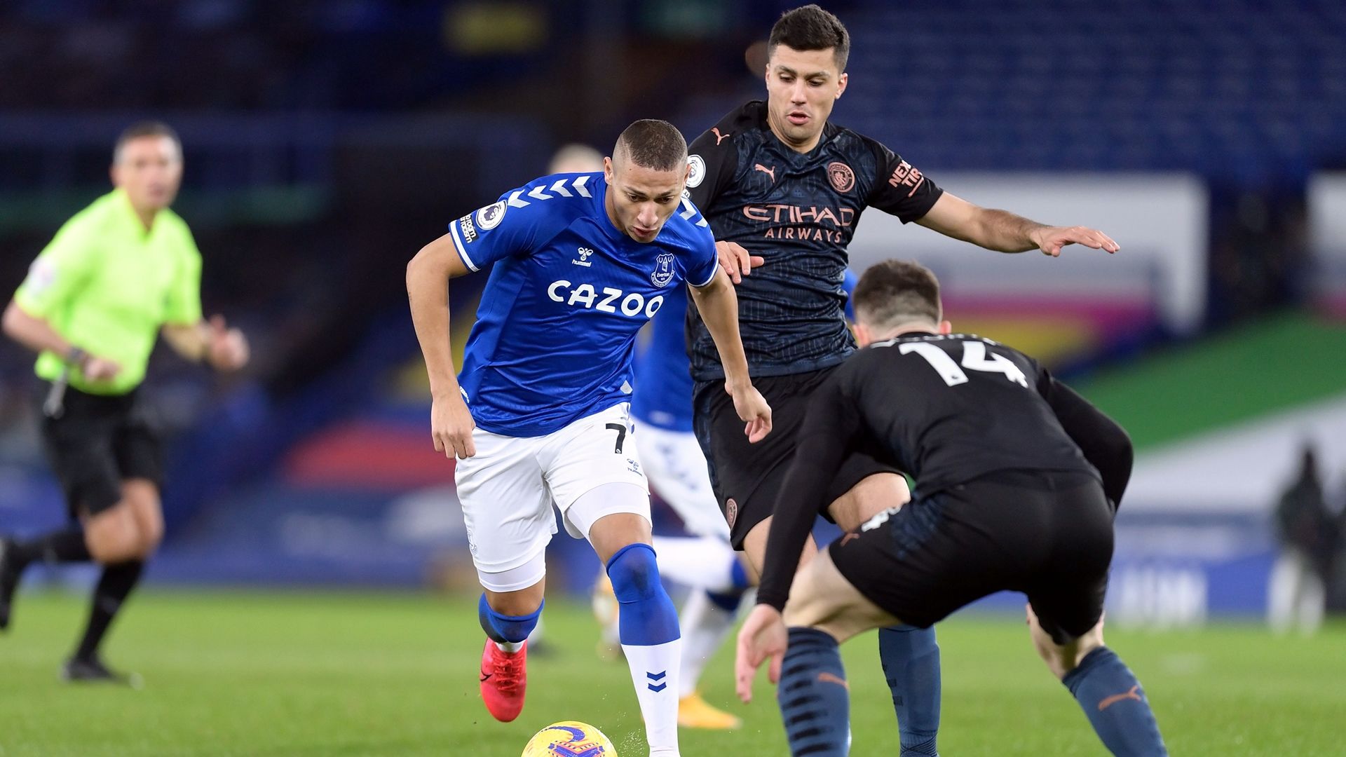 Everton Manchester City Premier League 2021