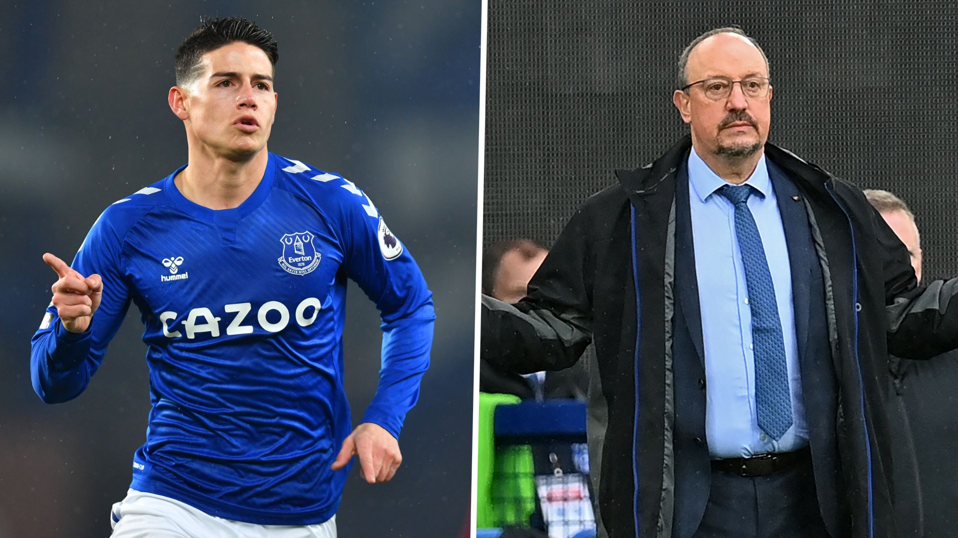 James Rodriguez Rafa Benitez
