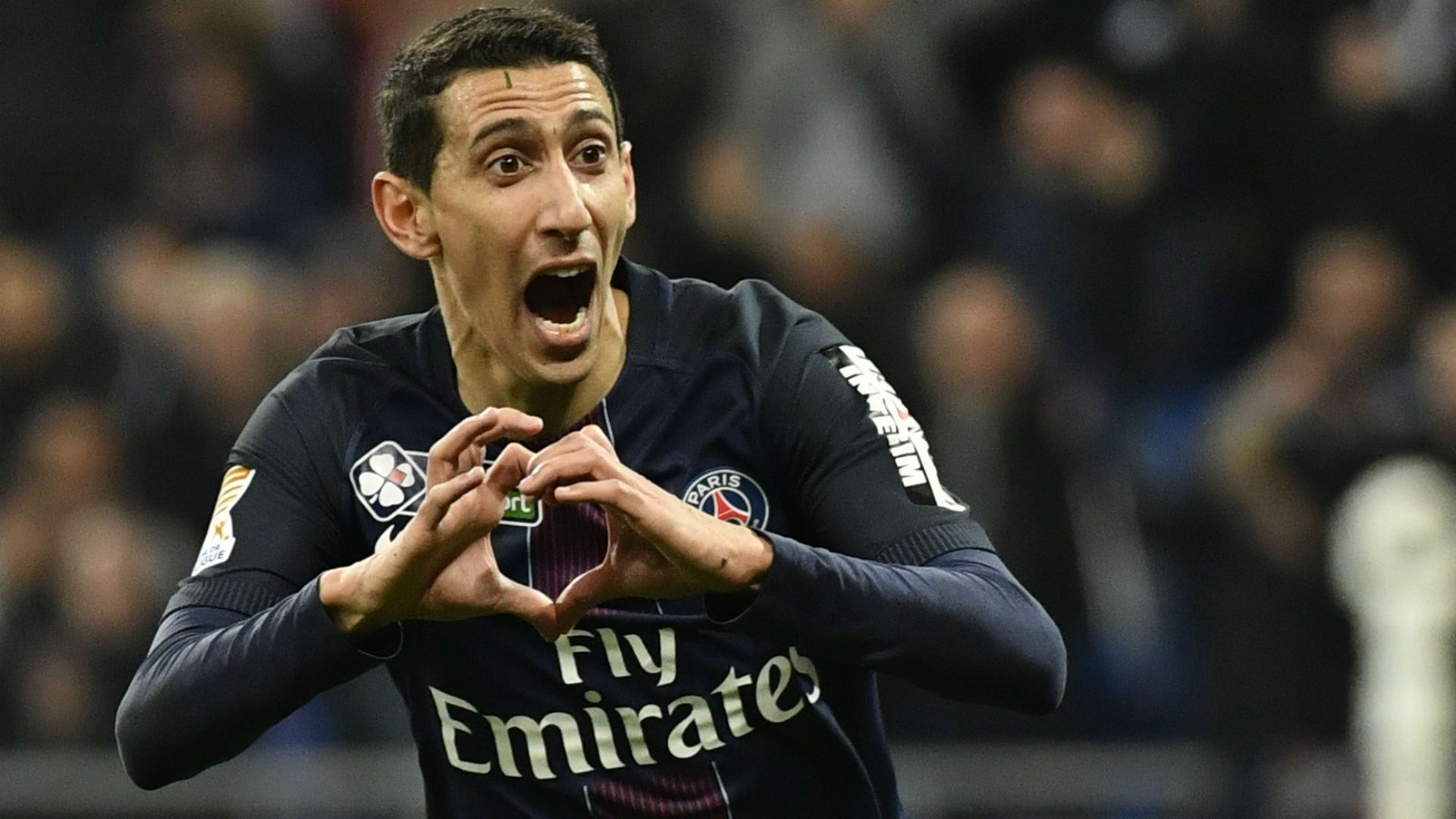 Angel Di Maria PSG Monaco Coupe de la Ligue 01042017
