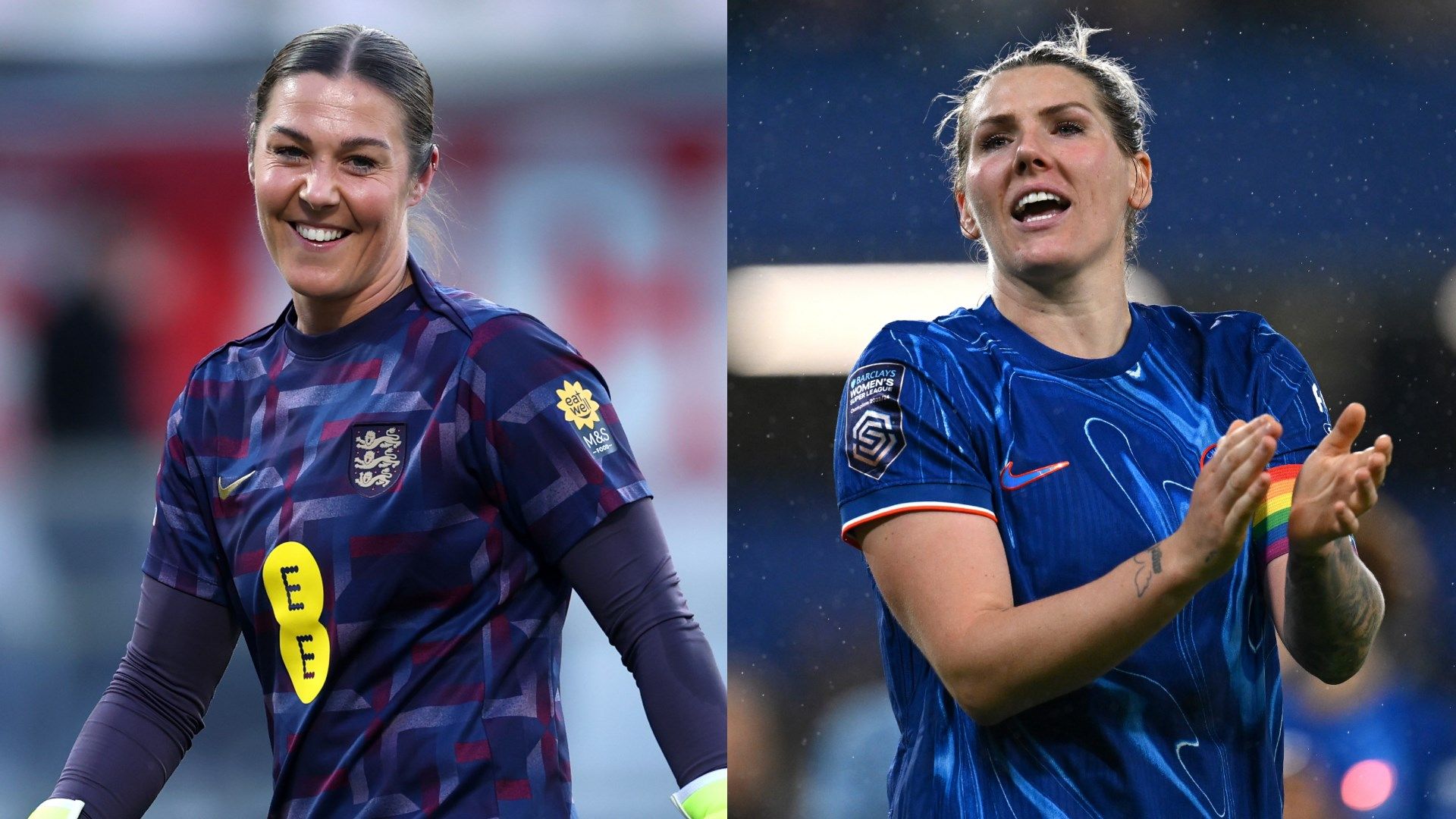 Mary Earps Millie Bright split