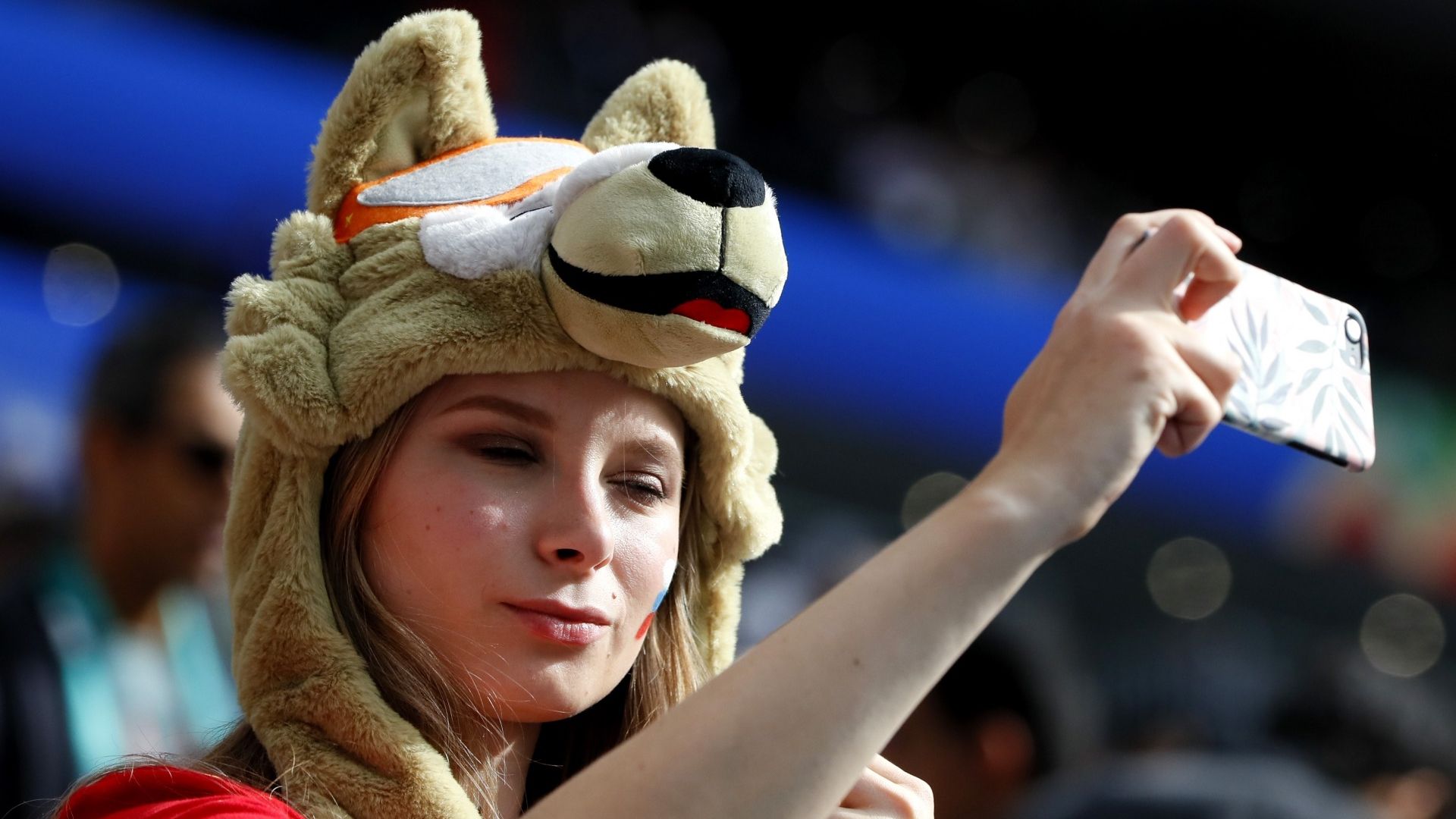 美女サポワールドカップ_ロシアvsサウジアラビア_ロシア1