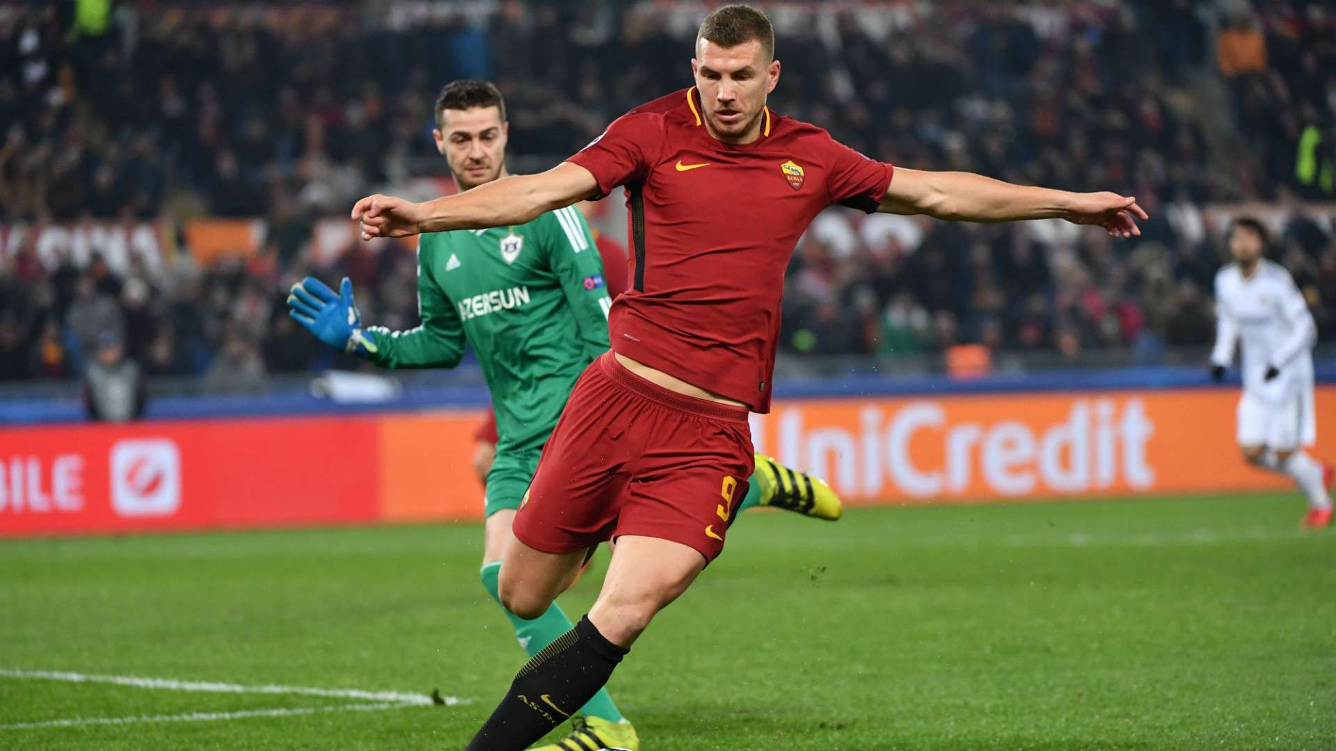 Roma Qarabag Dzeko 12052017