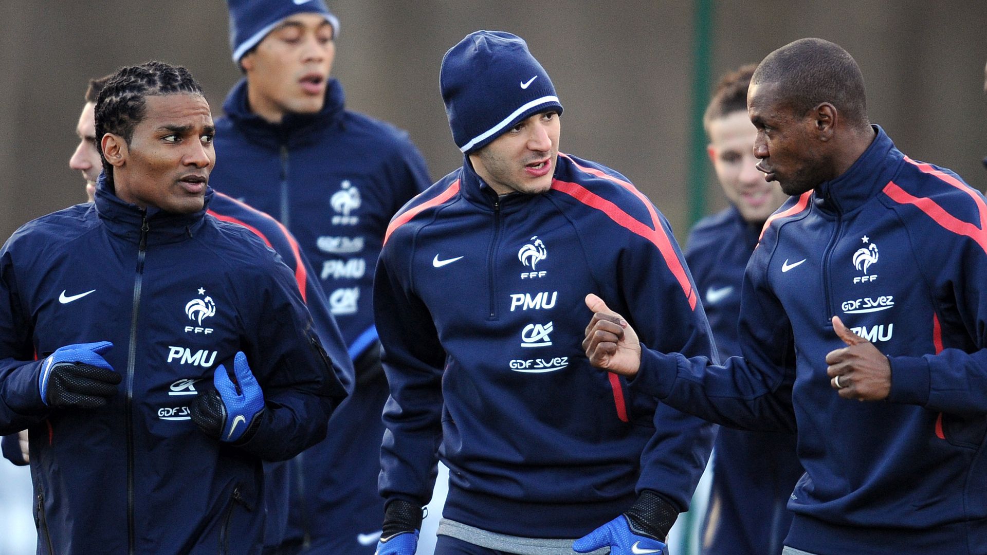 Florent Malouda Eric Abidal France