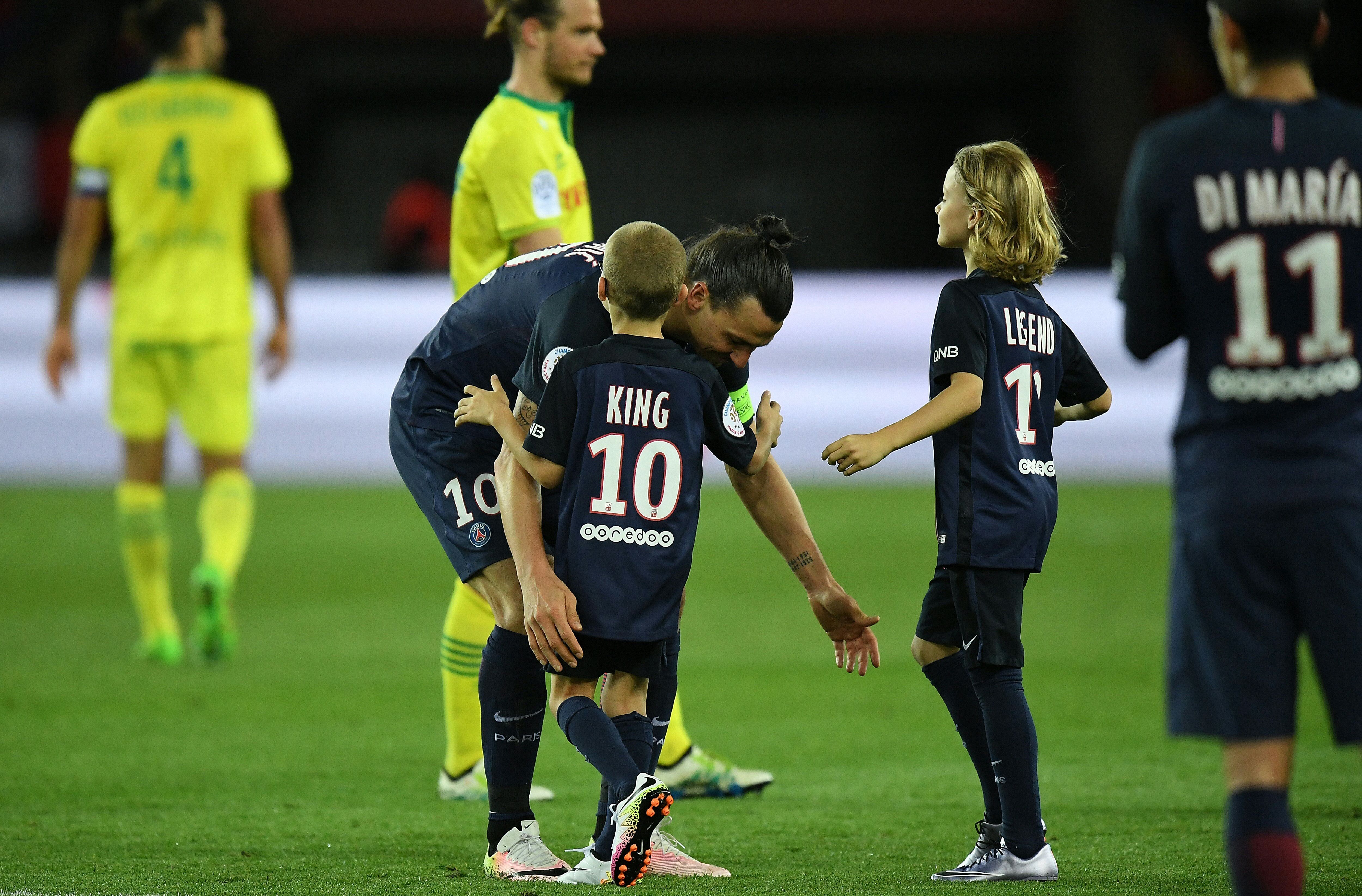 Zlatan Ibrahimovic PSG Nantes 14052016