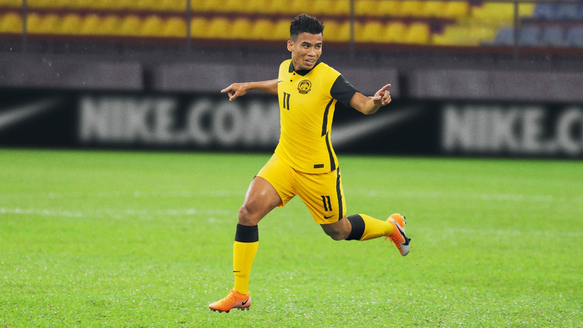 Safawi Rasid, new Malaysia jersey, 4 Dec 2020