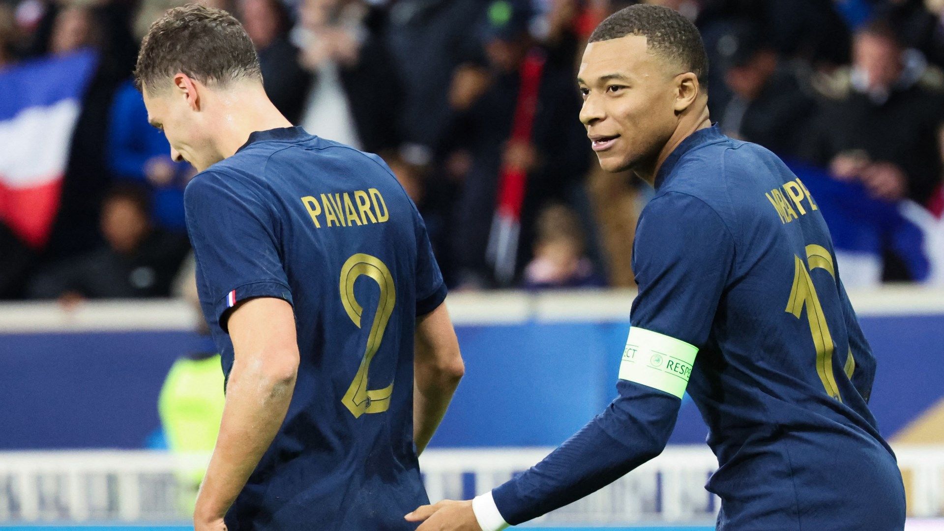 France player ratings vs Scotland: Unlikely hero Benjamin Pavard saves  Eduardo Camavinga's blushes and Kylian Mbappe runs the show as Les Bleus  eventually romp to victory | Goal.com