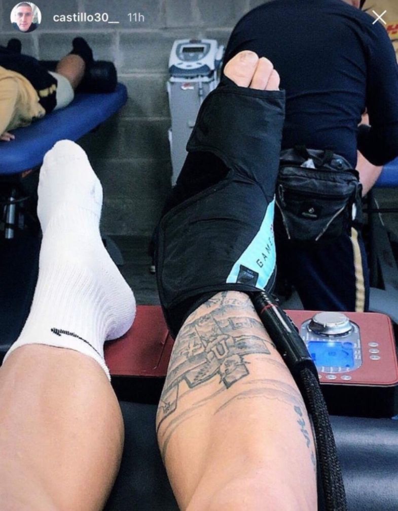 Nicolás Castillo tatuaje 1
