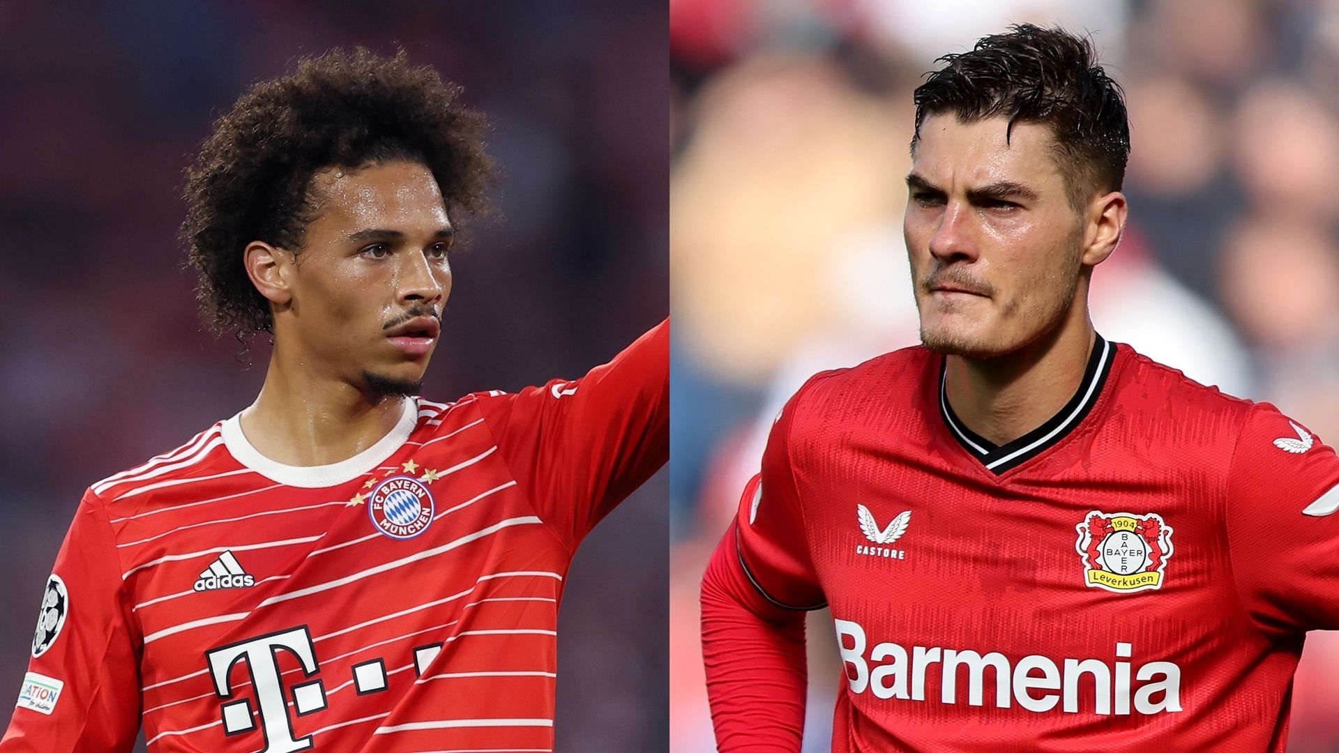 MP_Leroy Sane_Bayern Munchen vs Patrik Schick_Leverkusen