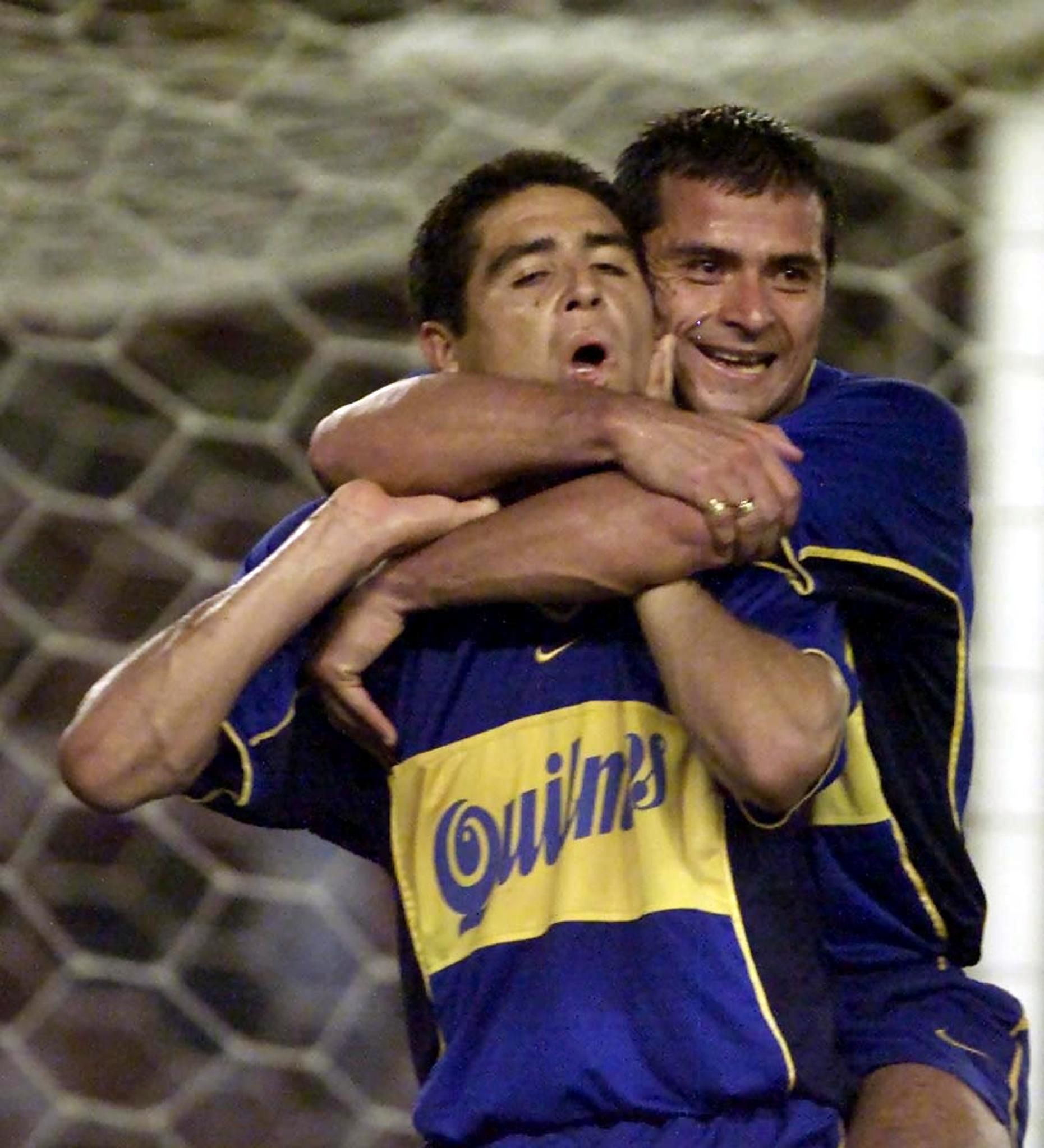 Juan Roman Riquelme Marcelo Delgado Boca Juniors 2011