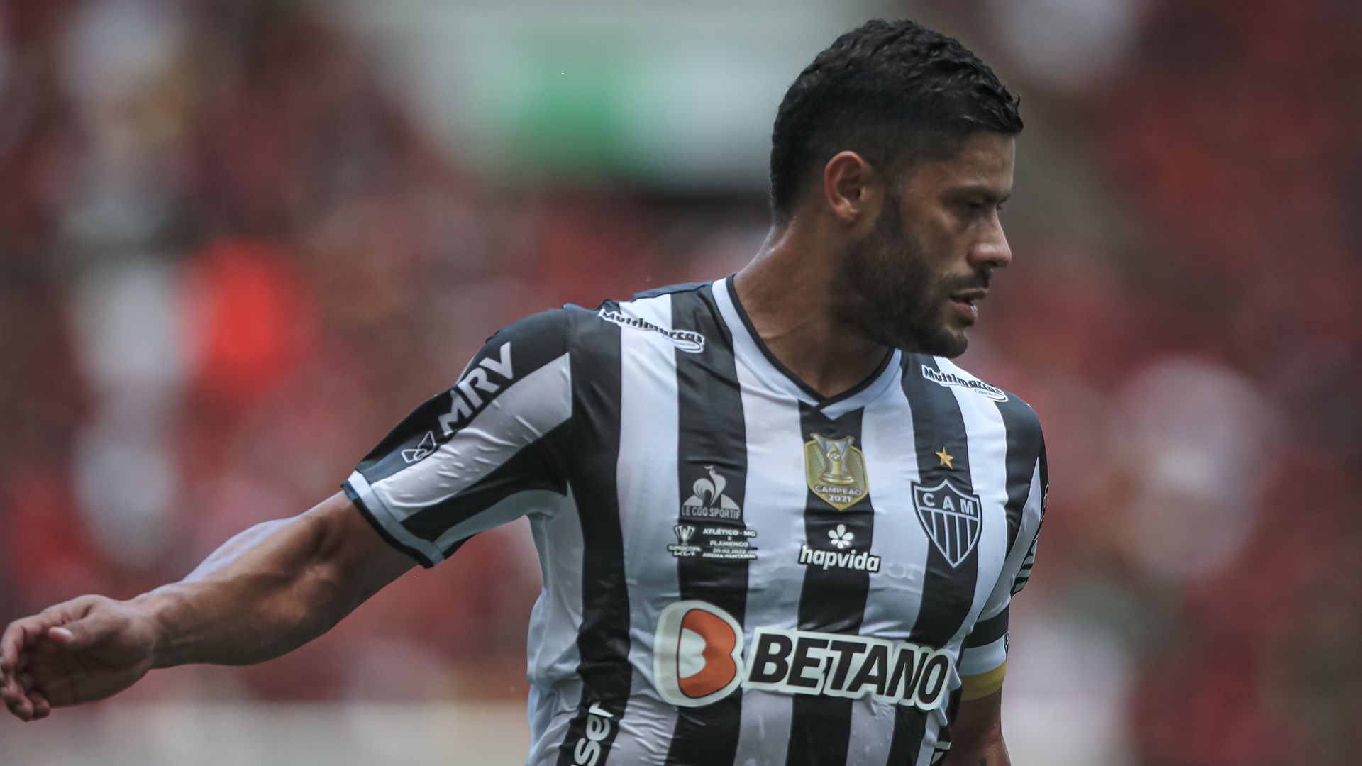 Hulk em Atlético-MG x Flamengo pela Supercopa