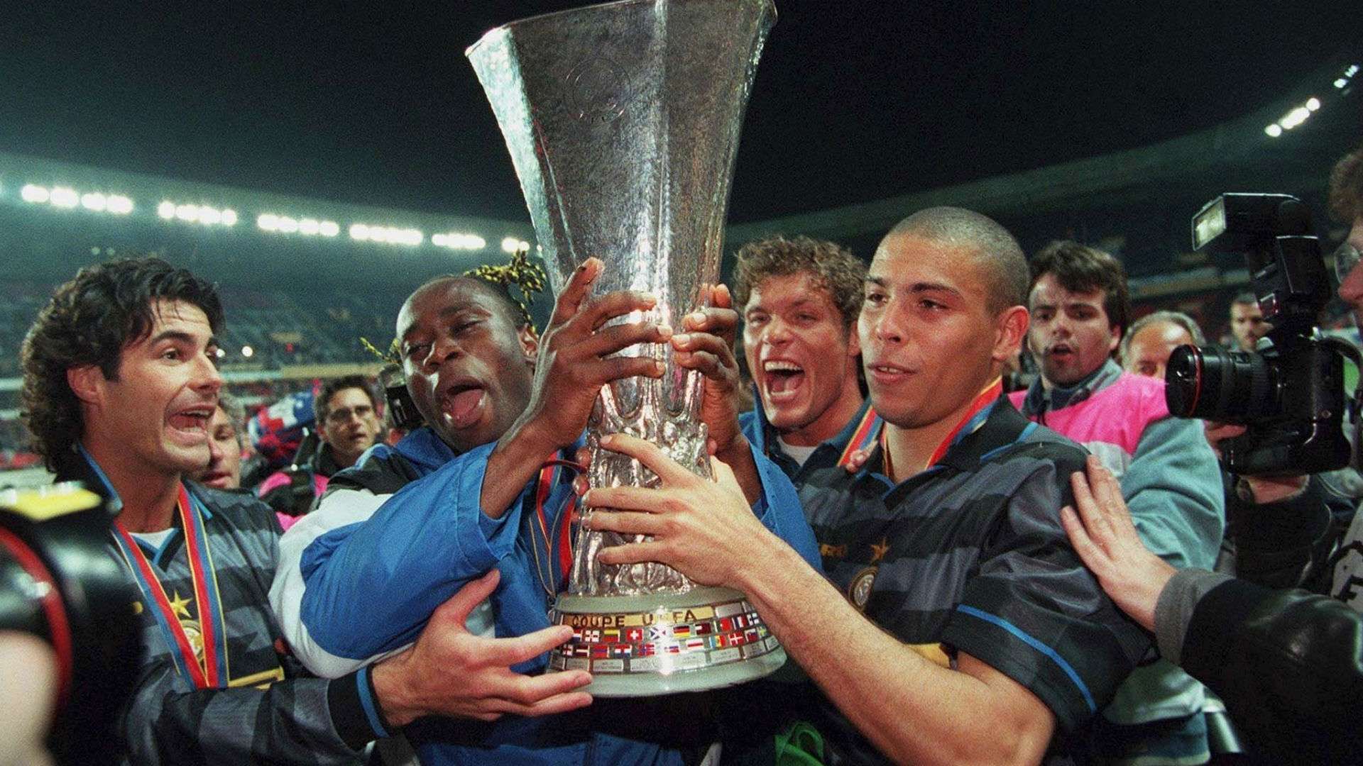 ronaldo nazario - inter uefa cup - 1998