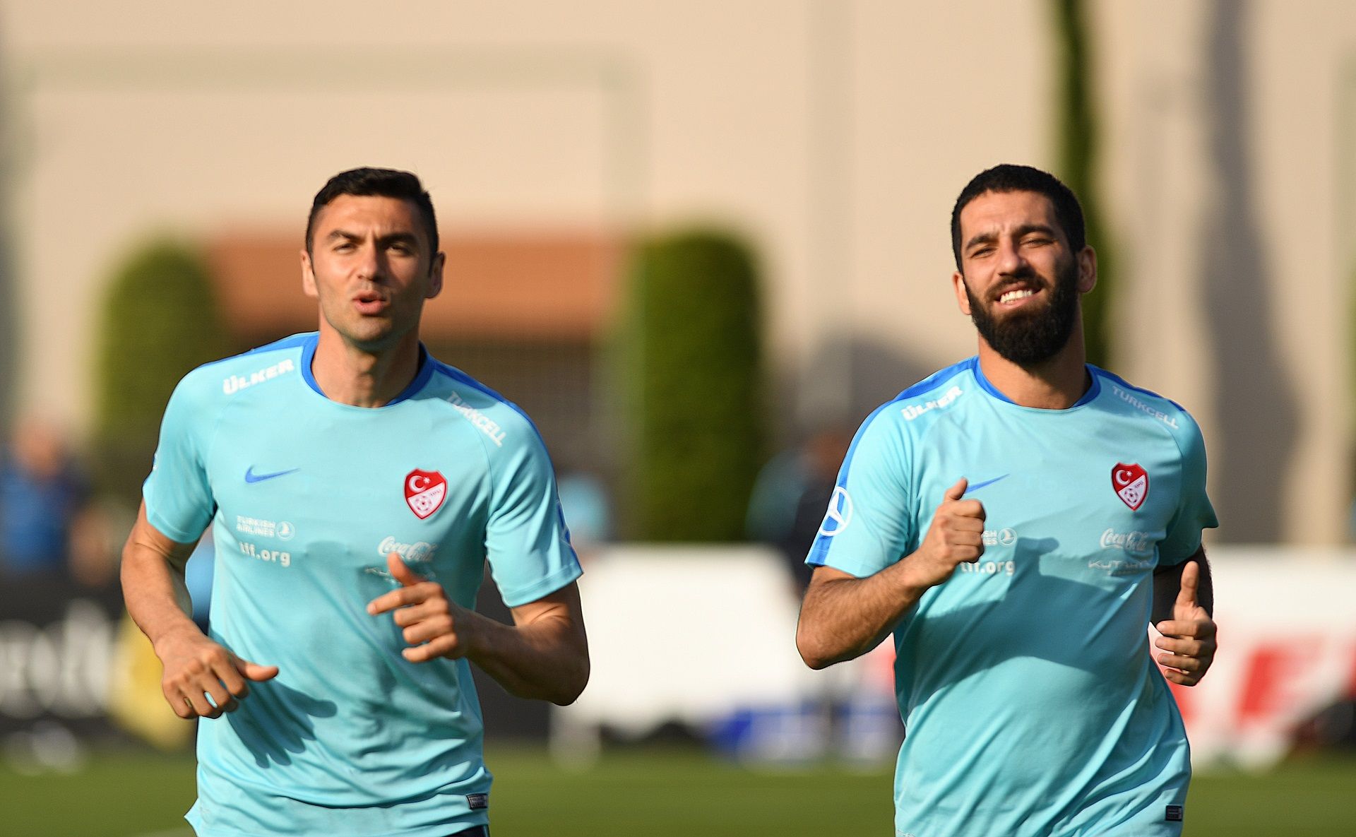 Burak Yilmaz and Arda Turan