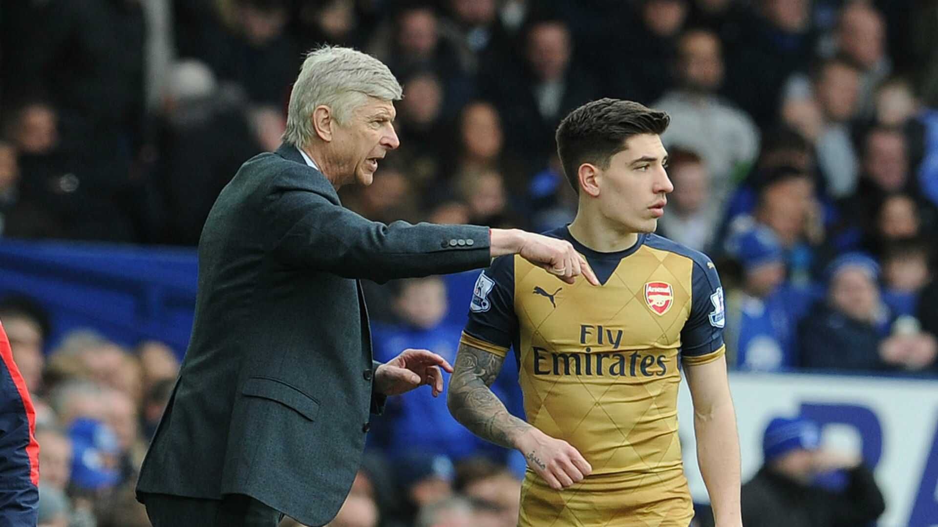 Bellerin na Wenger
