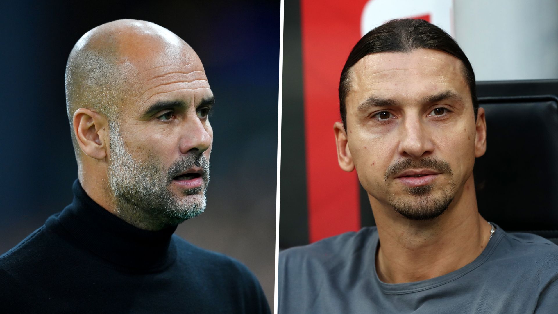 Guardiola-Zlatan split 