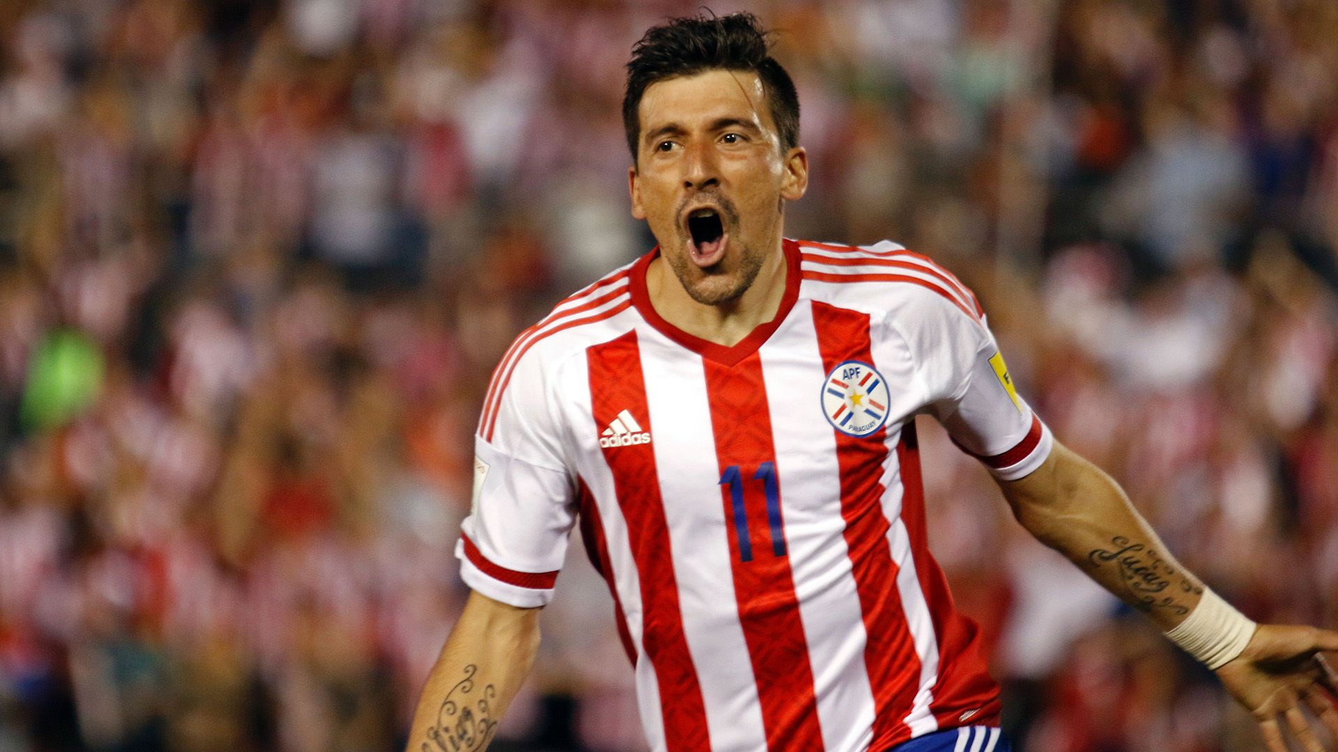 Edgar Benitez Paraguay Brazil 2018 WC Qualifiers 03292016