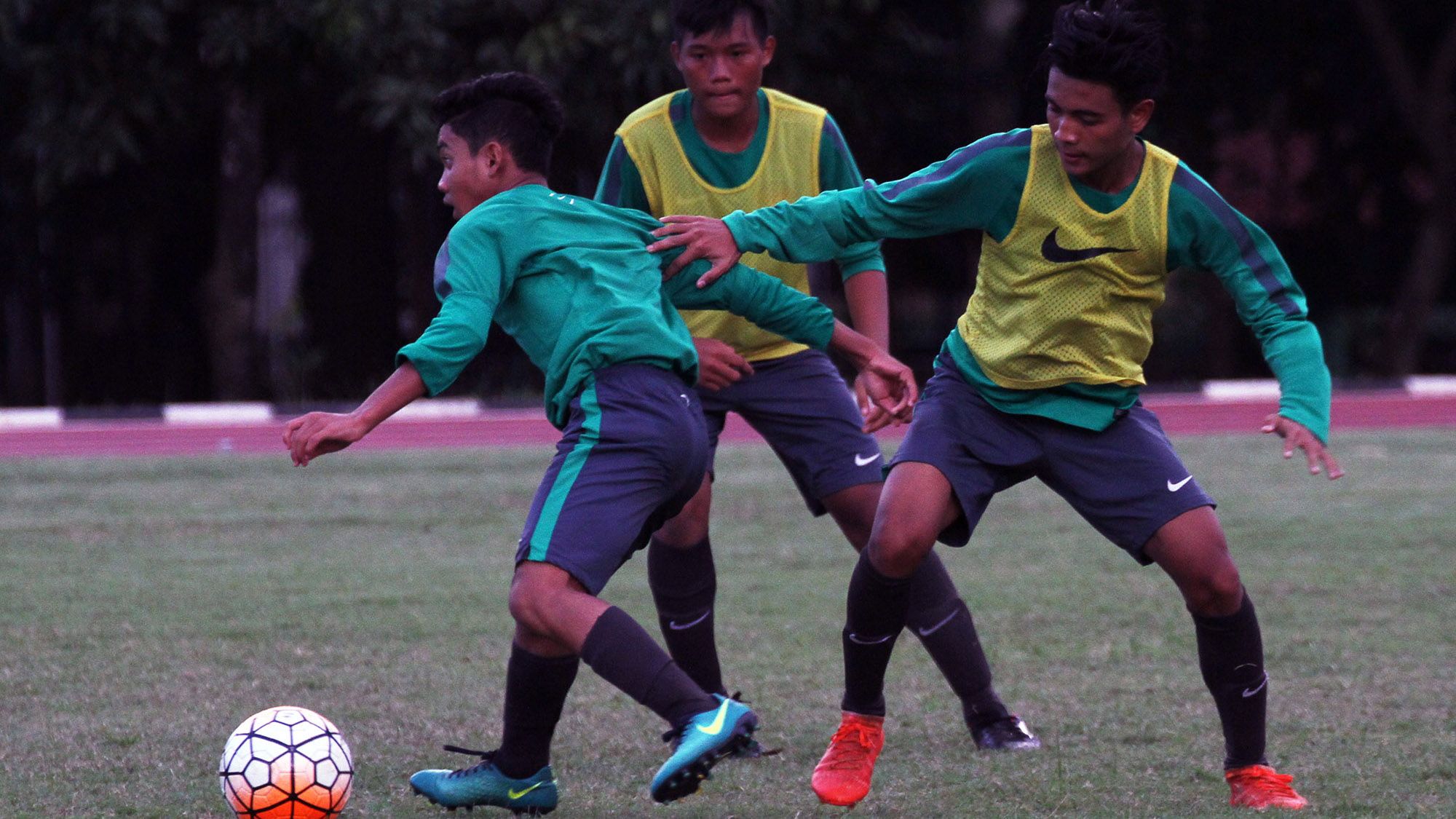 Latihan Timnas Indonesia U-16