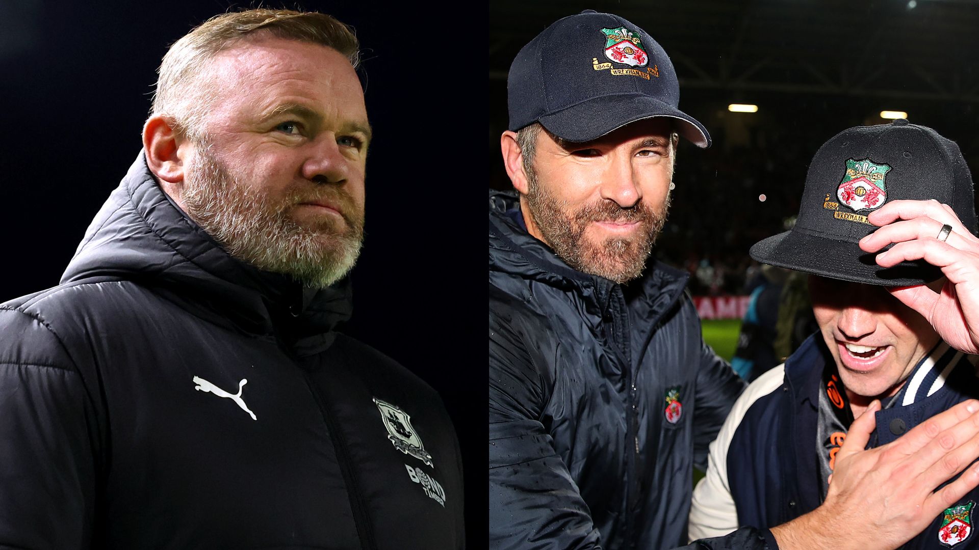 Wayne Rooney Ryan Reynolds Rob McElhenney