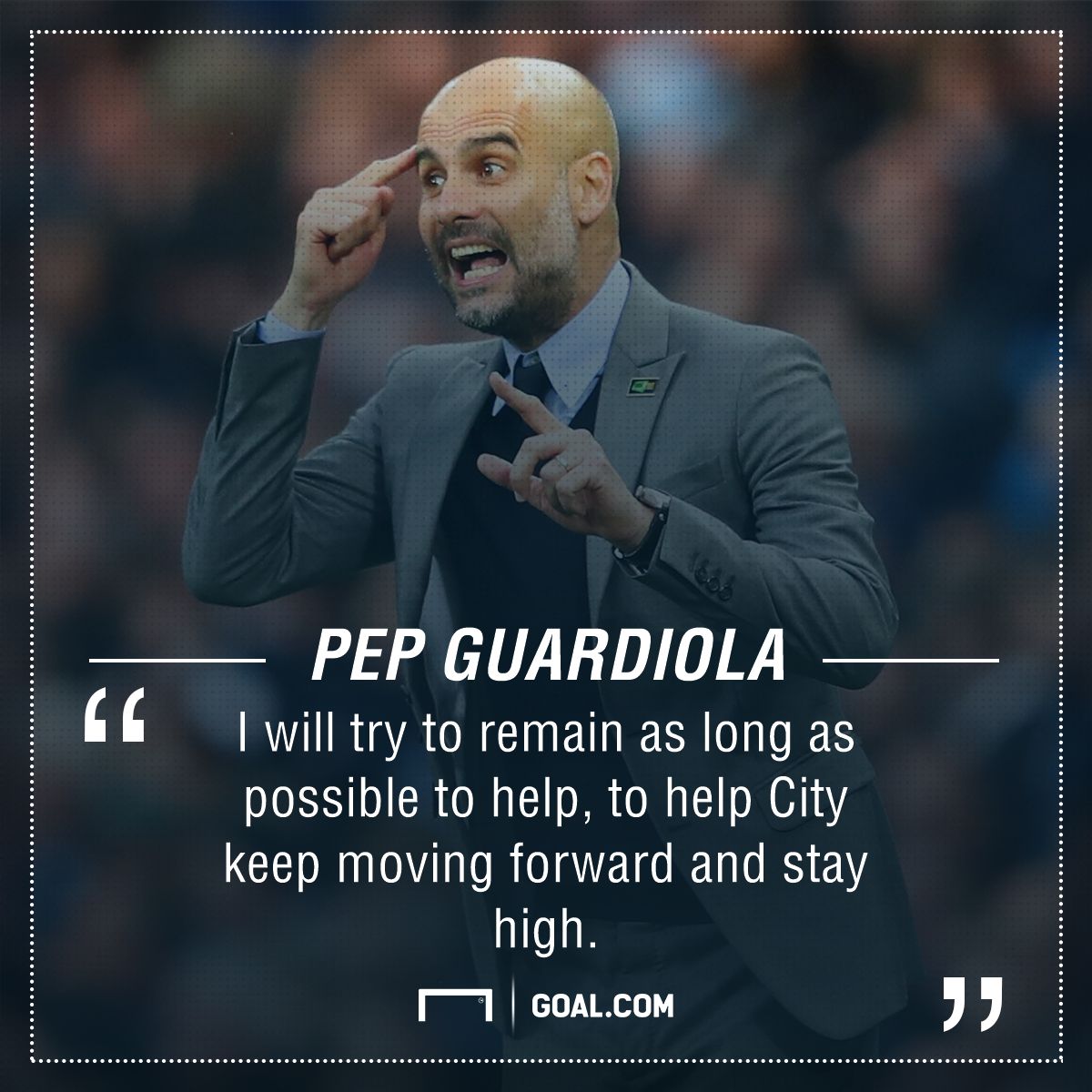 Pep Guardiola Manchester City future