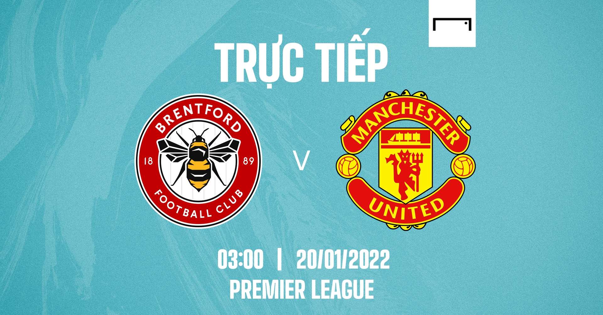 Live Brentford vs Manchester United 2021/22 Premier League GFX