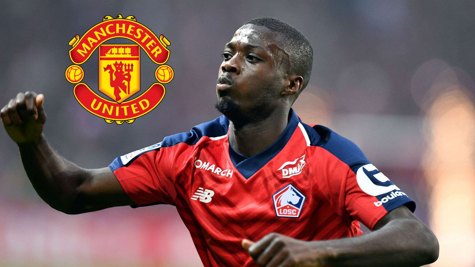 Pepe Lille Manchester United logo