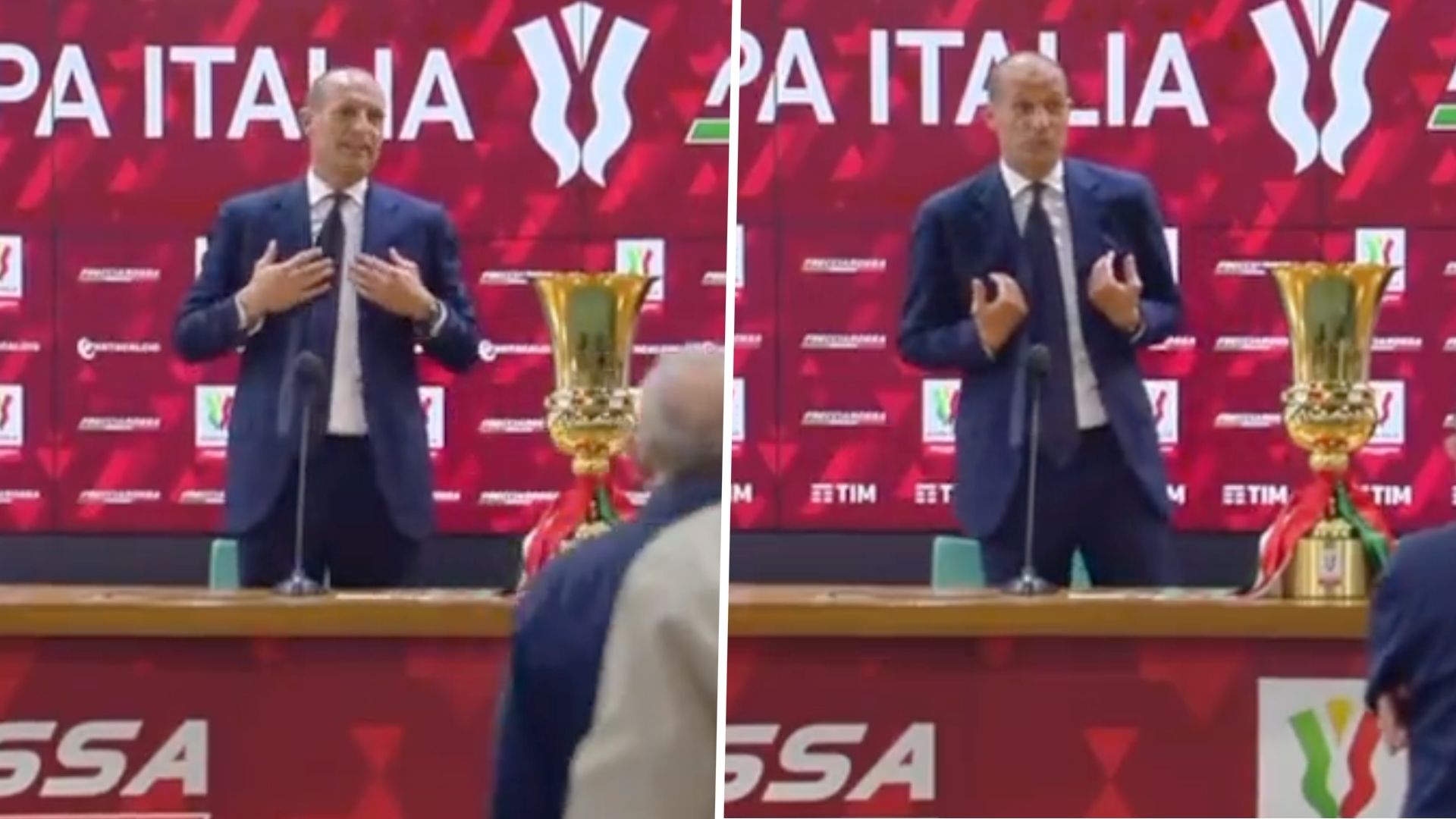 Allegri conferenza