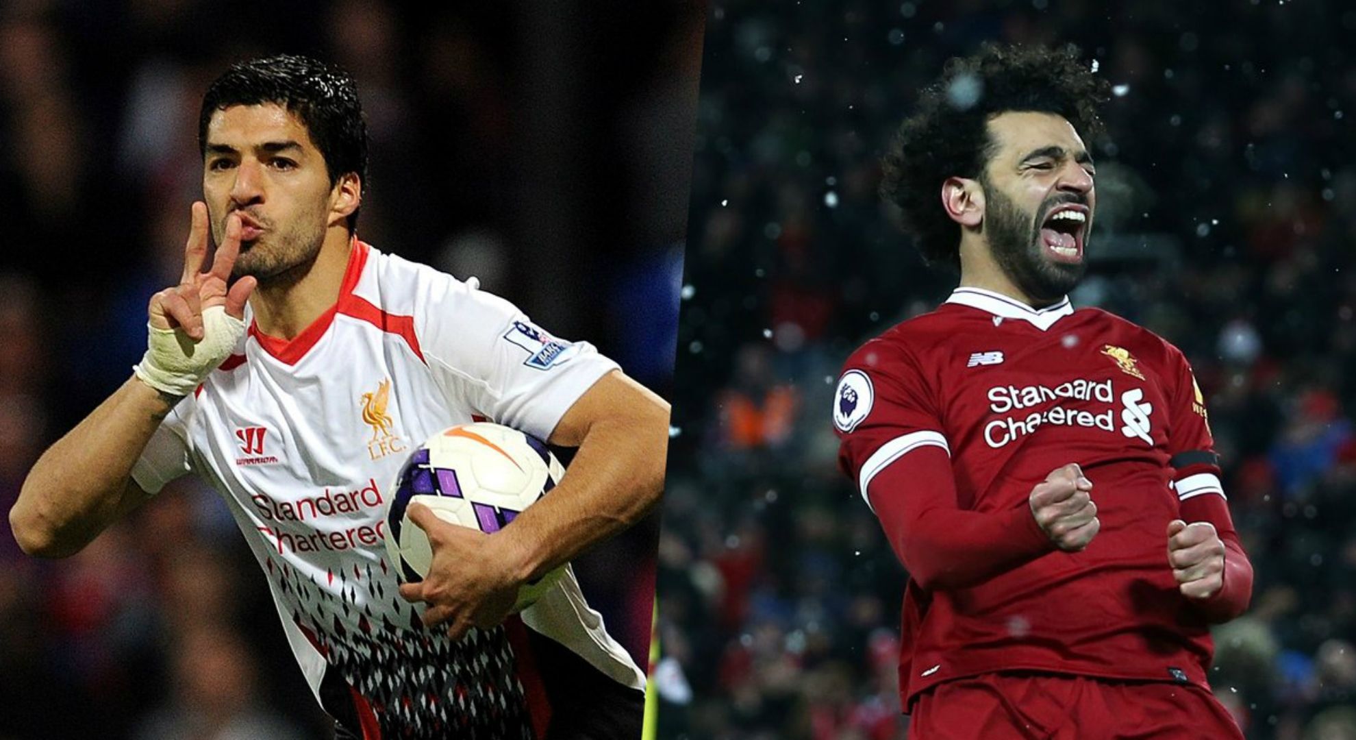 Luis Suarez Mohamed Salah