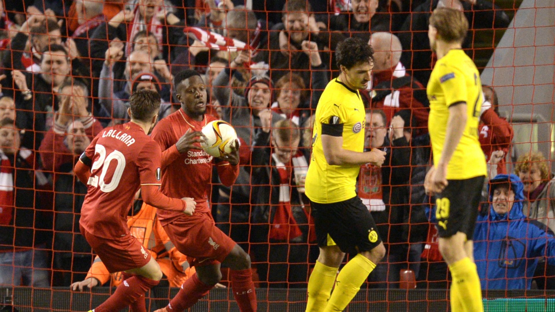 HDP Divock Origi Liverpool Borussia Dortmund Europa League 14042016